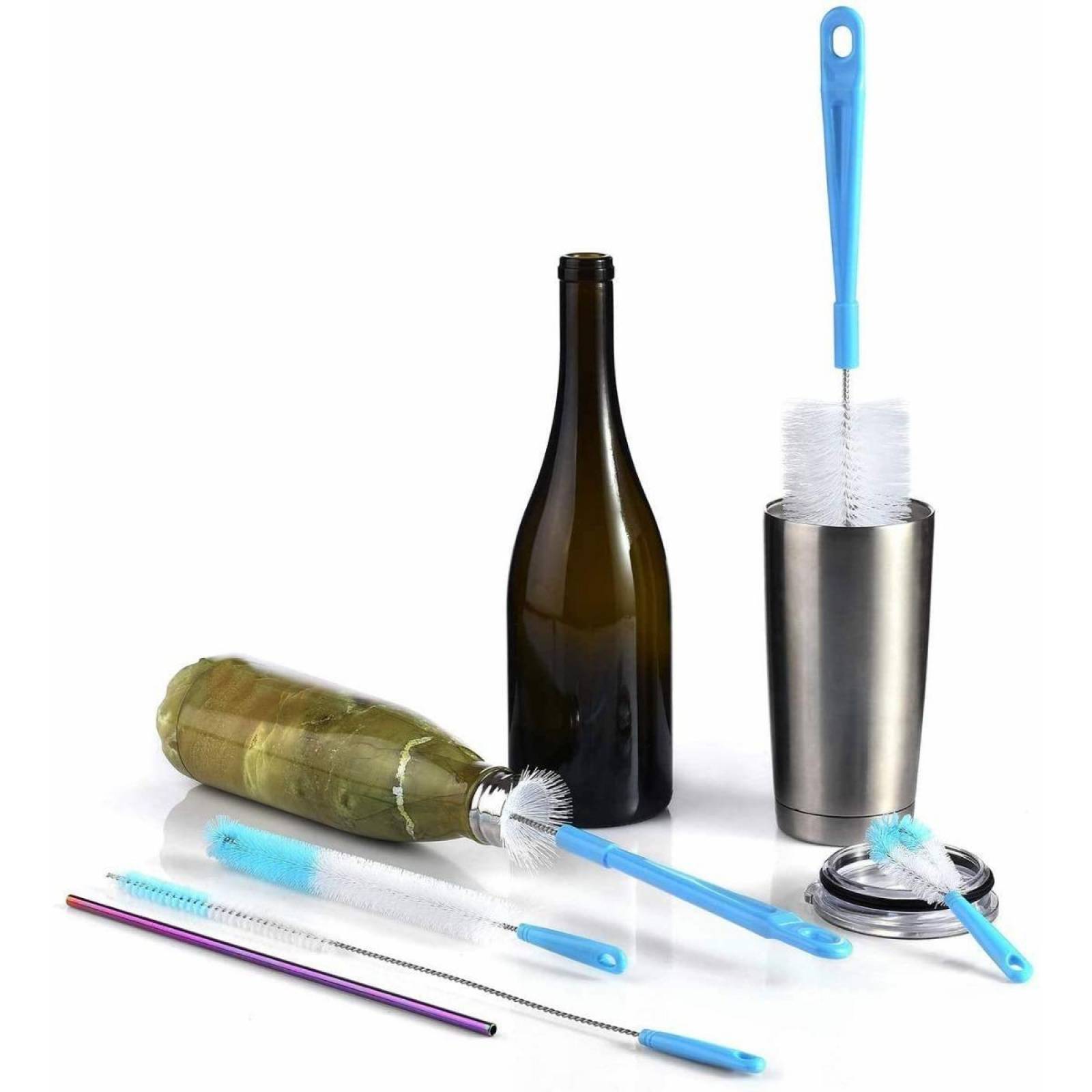 U Chef Juego De 5 Cepillos Para Botellas Cepillo De Limpieza 