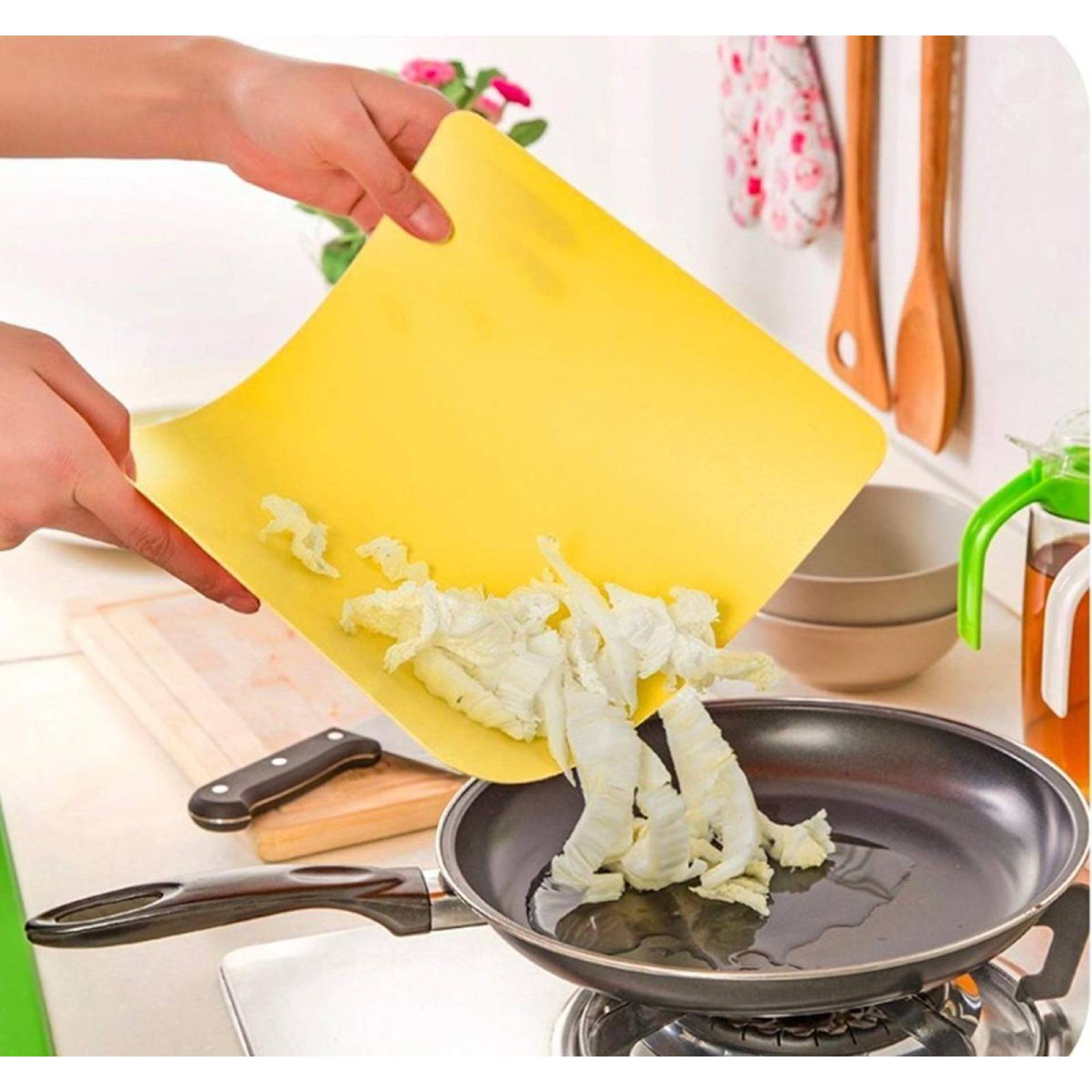 U Chef Tablas Para Picar Comida Plástico Flexible 4 Piezas 