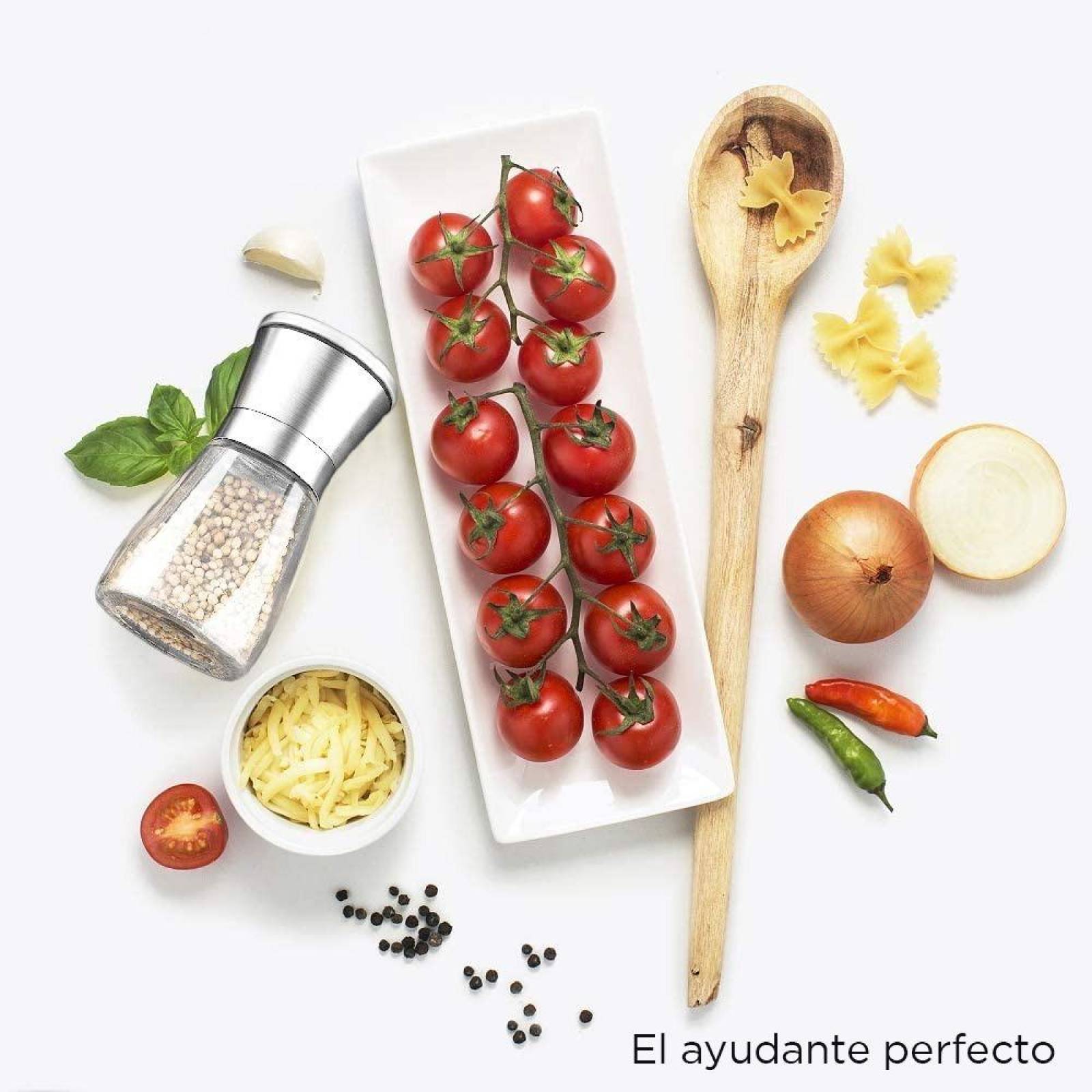 U Chef Salero Y Pimentero Molinos Ajustables Para Especias 