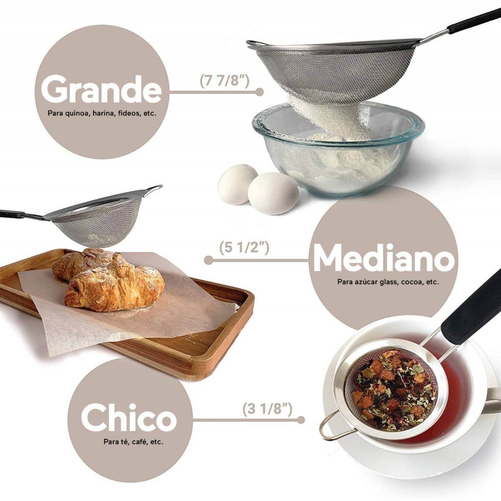 U Chef Colador De Cocina, Escurridor Para Cocina