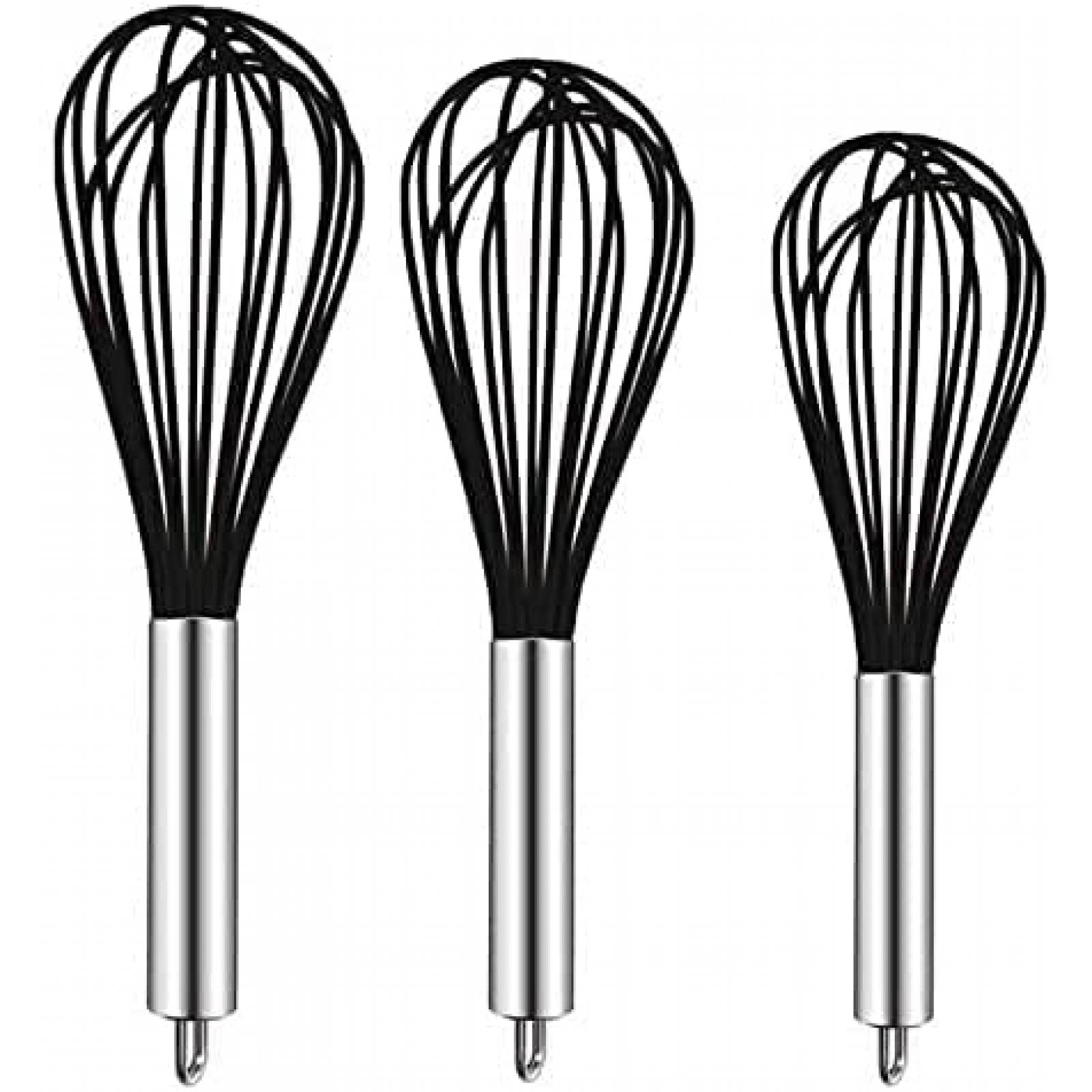 U Chef Juego de 3 batidores manuales para huevos y repostería