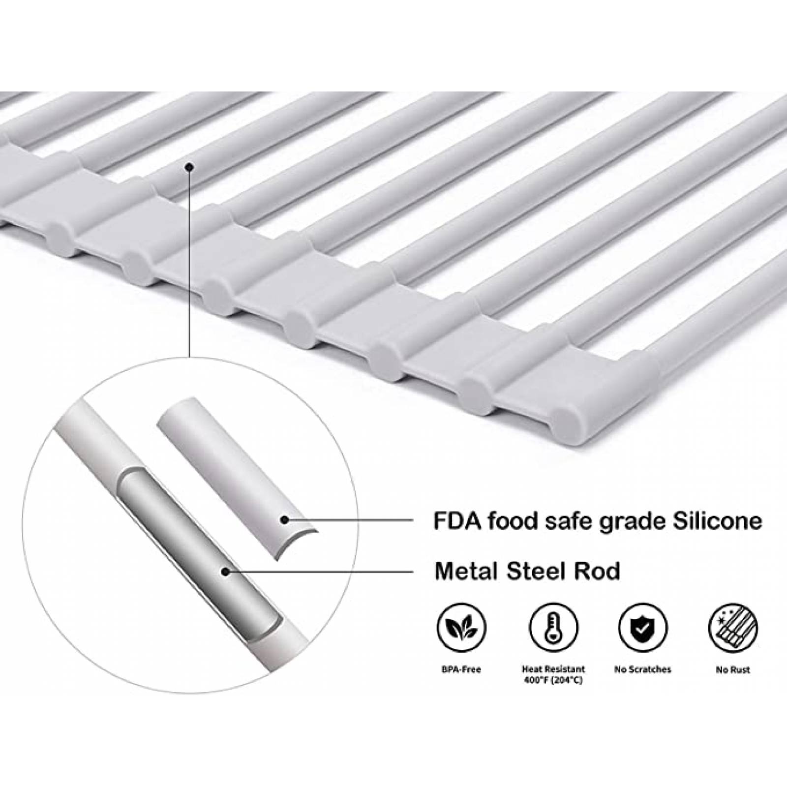U Chef Juego de 3 batidores manuales para huevos y repostería