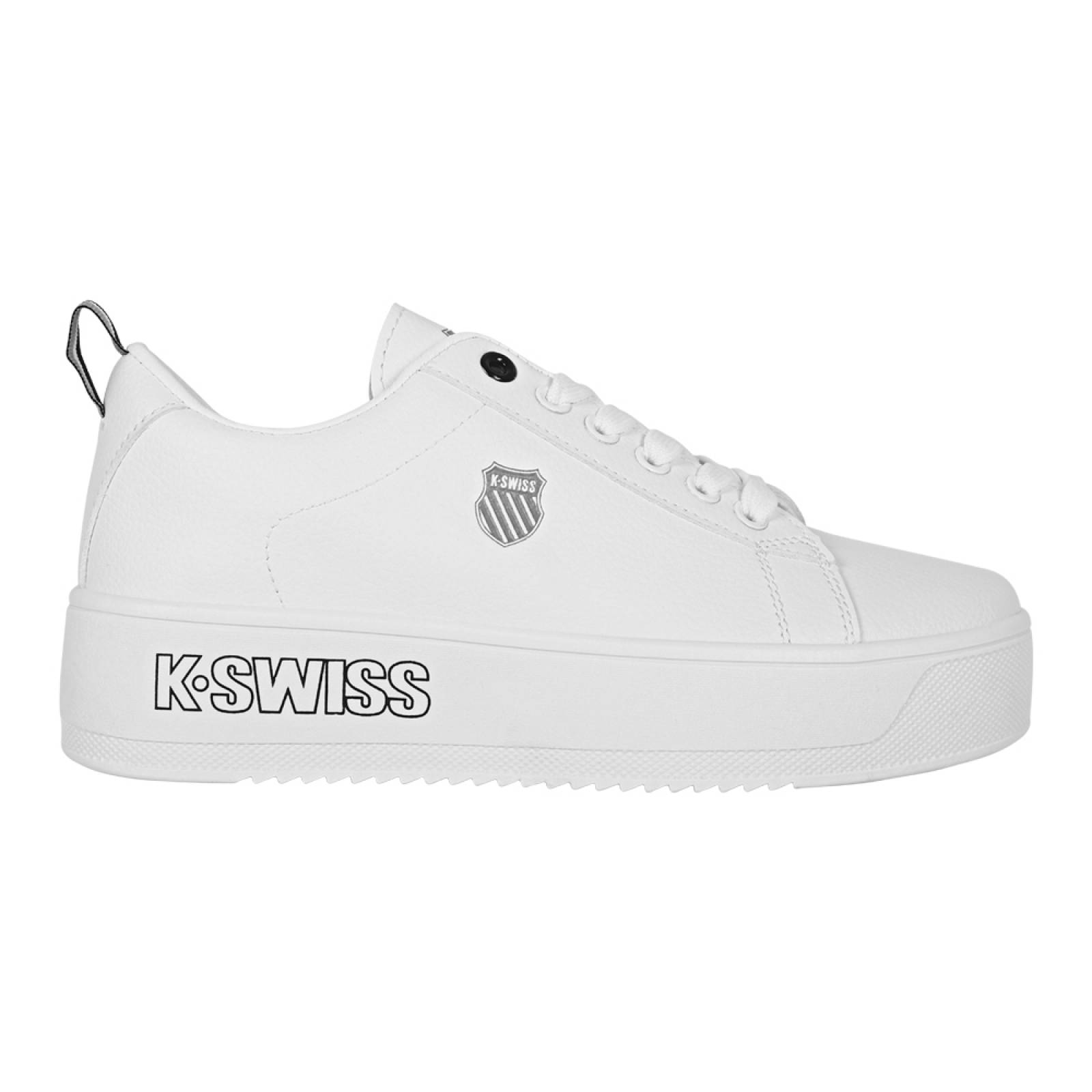 Tenis Blancos de Plataforma Trinity K-SWISS para Mujer
