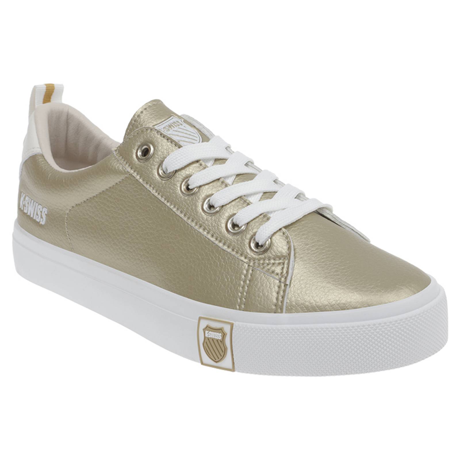 Tenis K-Swiss TRINITY Color Dorado Mujer
