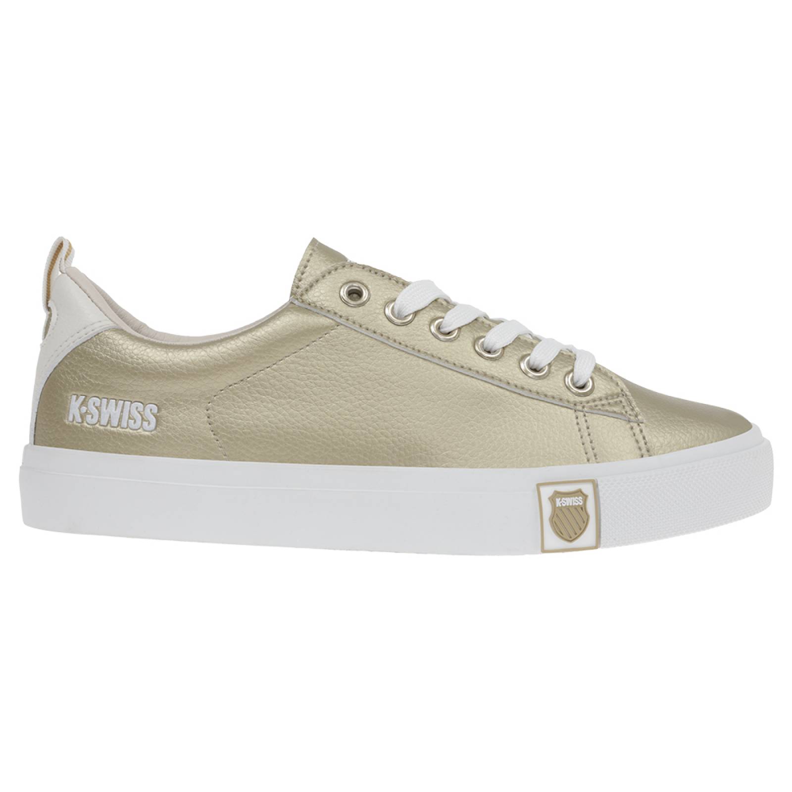 Tenis K-Swiss TRINITY Color Dorado Mujer