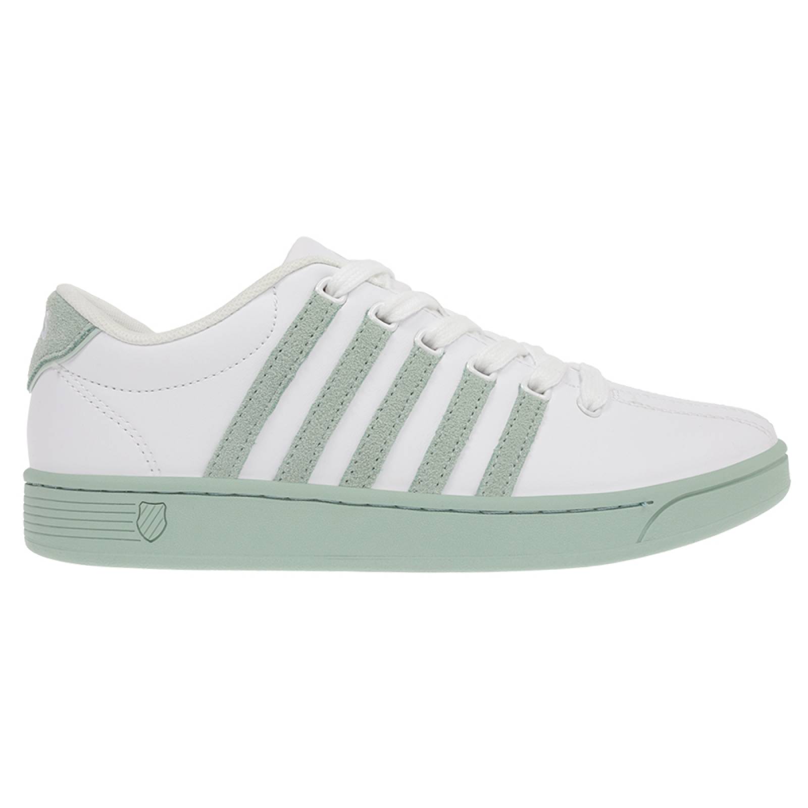 Tenis K-Swiss COURT PRO II V SDE Color Blanco/Verde Mujer