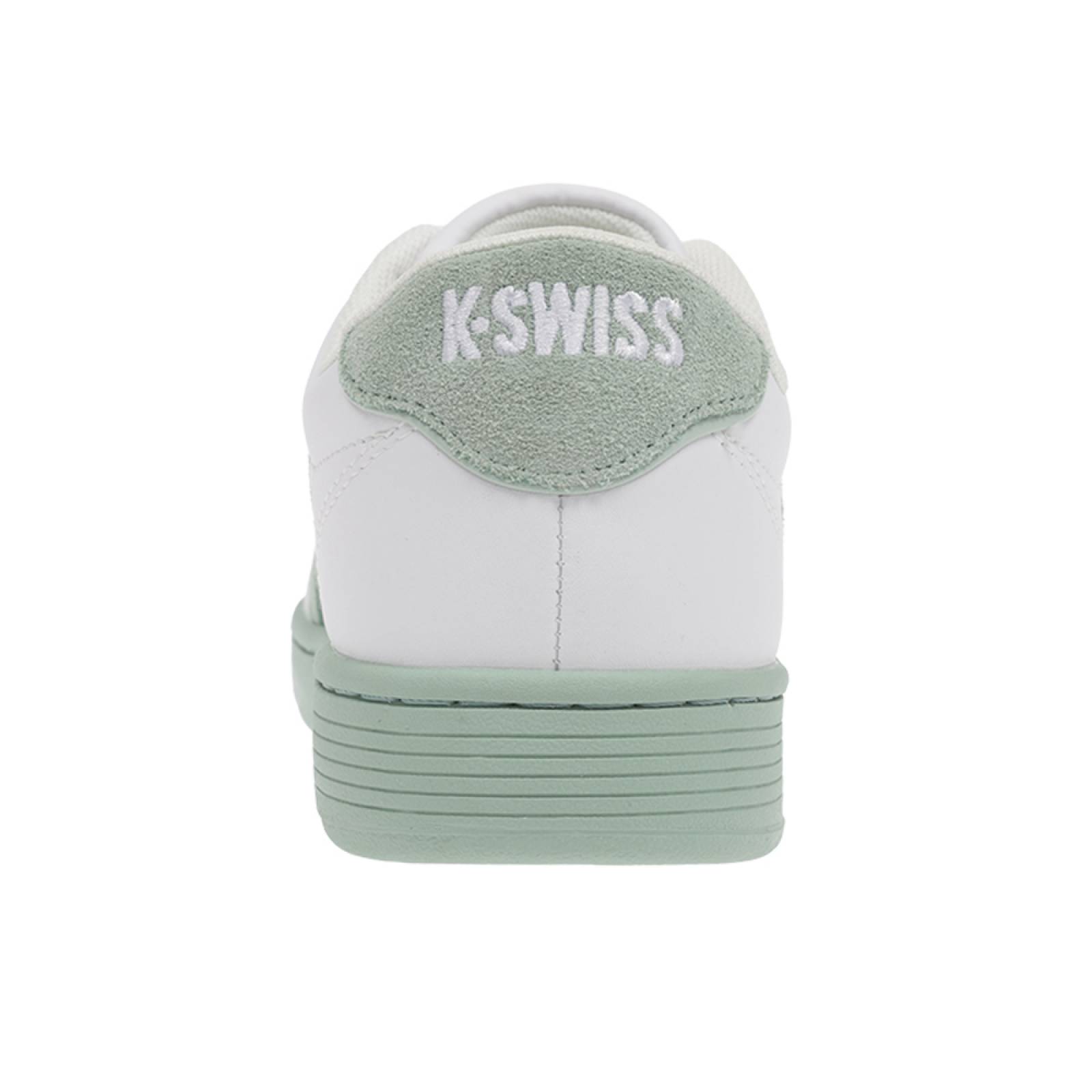 Tenis K-Swiss COURT PRO II V SDE Color Blanco/Verde Mujer