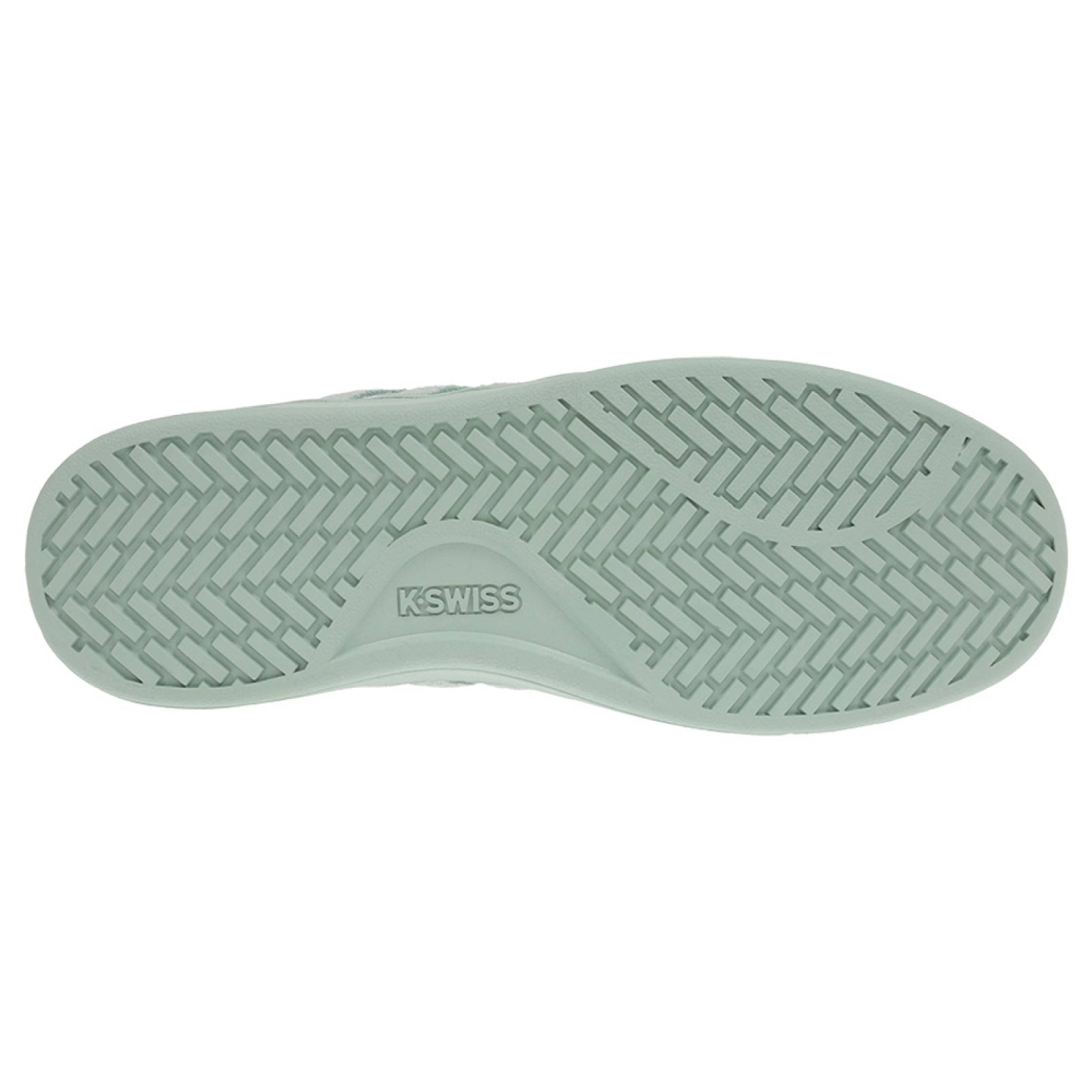Tenis K-Swiss COURT PRO II V SDE Color Blanco/Verde Mujer