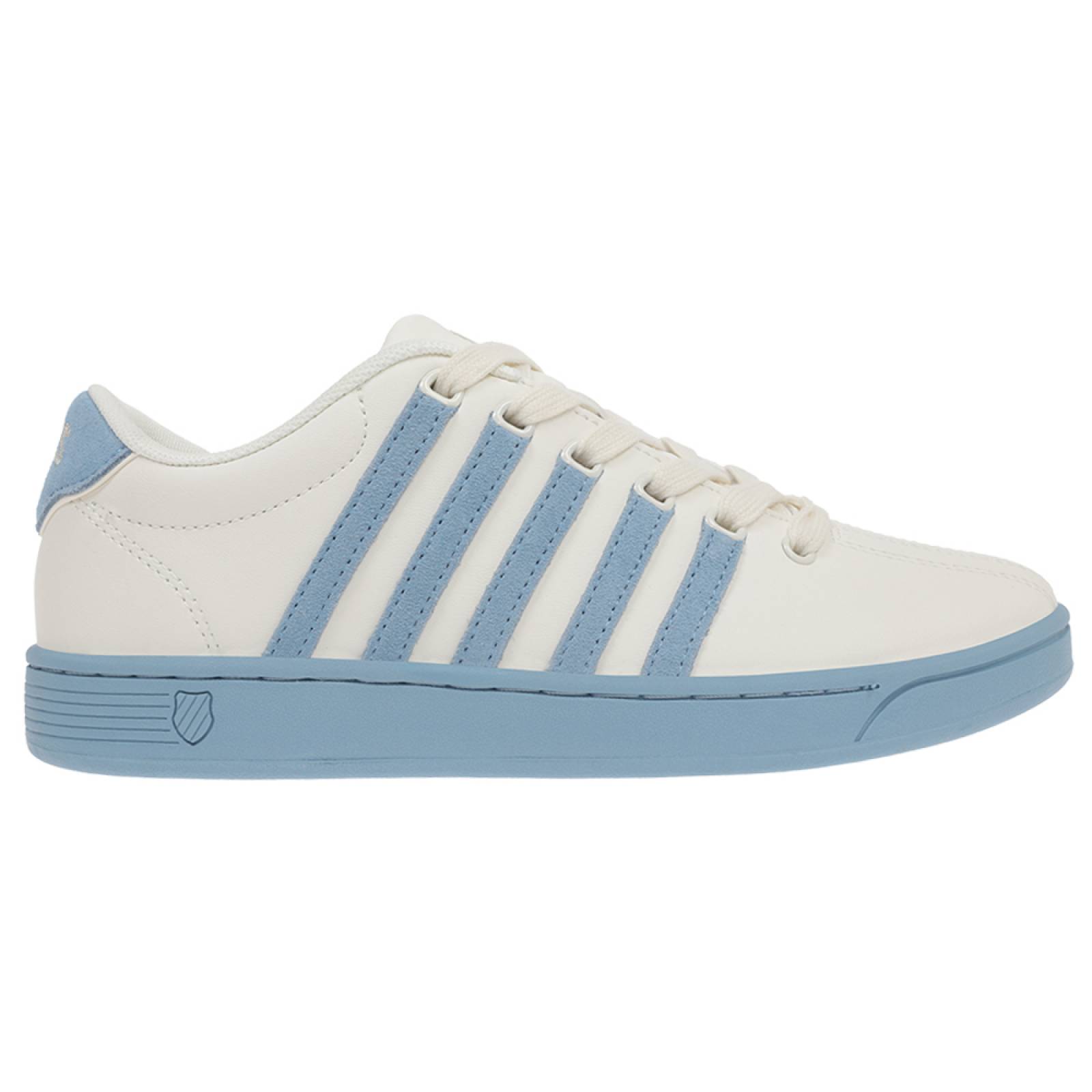 Tenis K-Swiss COURT PRO II V SDE Color Blanco/Azul Mujer