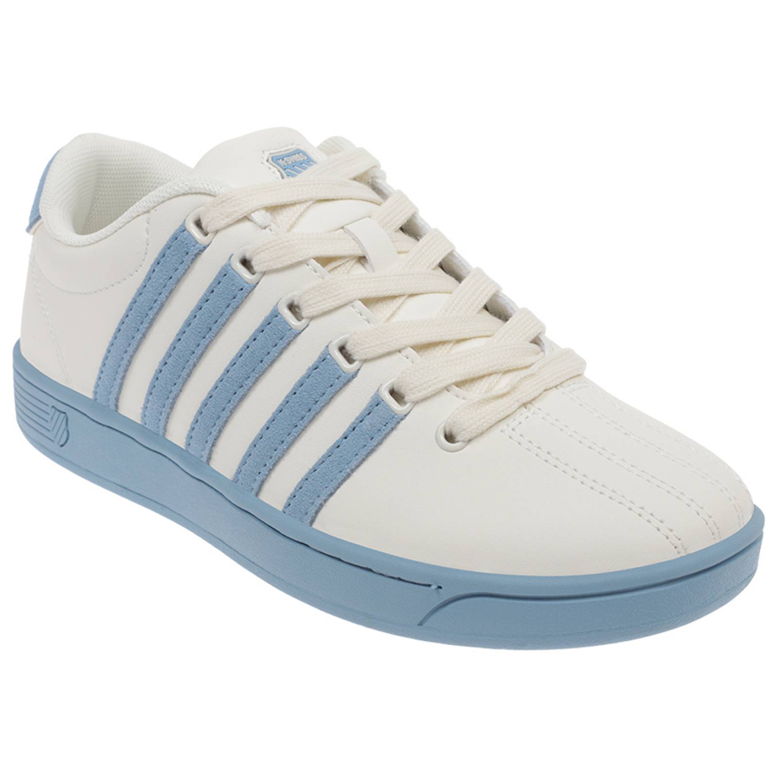 Tenis K-Swiss COURT PRO II V SDE Color Blanco/Azul Mujer