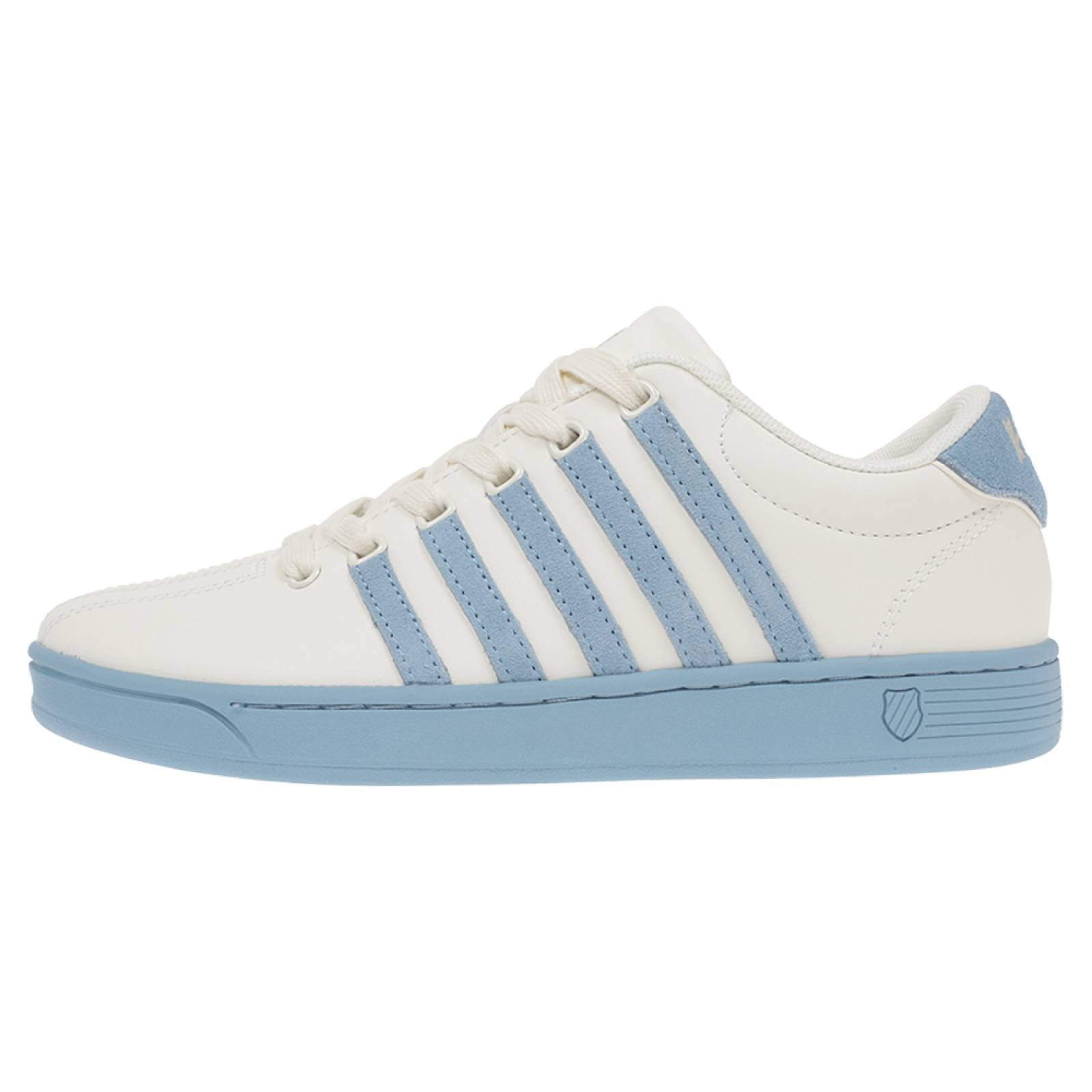 Tenis K-Swiss COURT PRO II V SDE Color Blanco/Azul Mujer