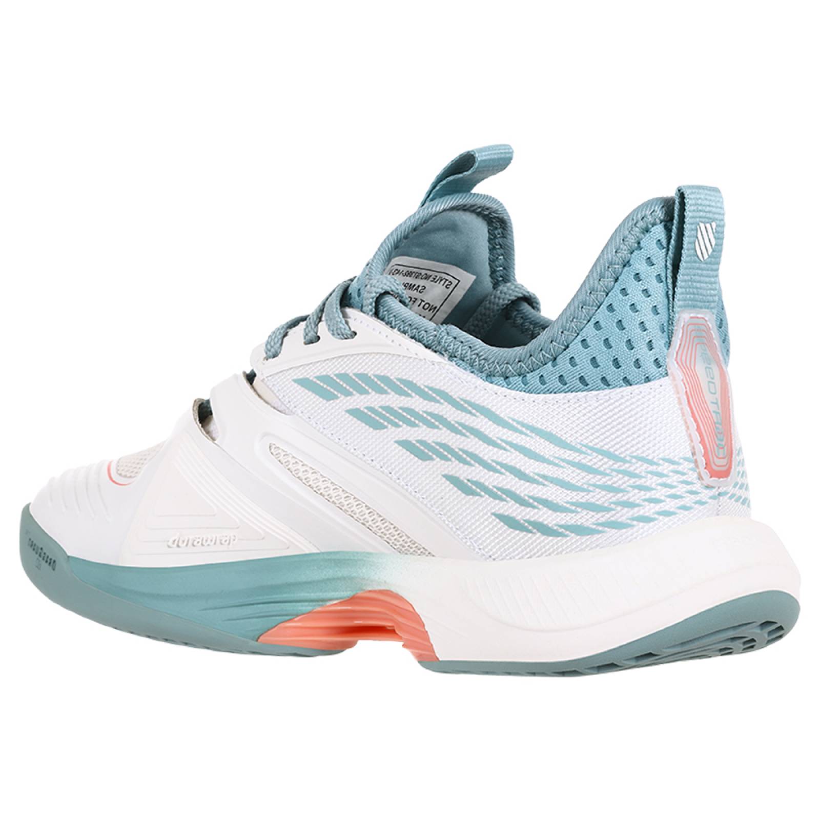 Tenis K-Swiss SPEED TRAC Color Blanco/Azul Mujer