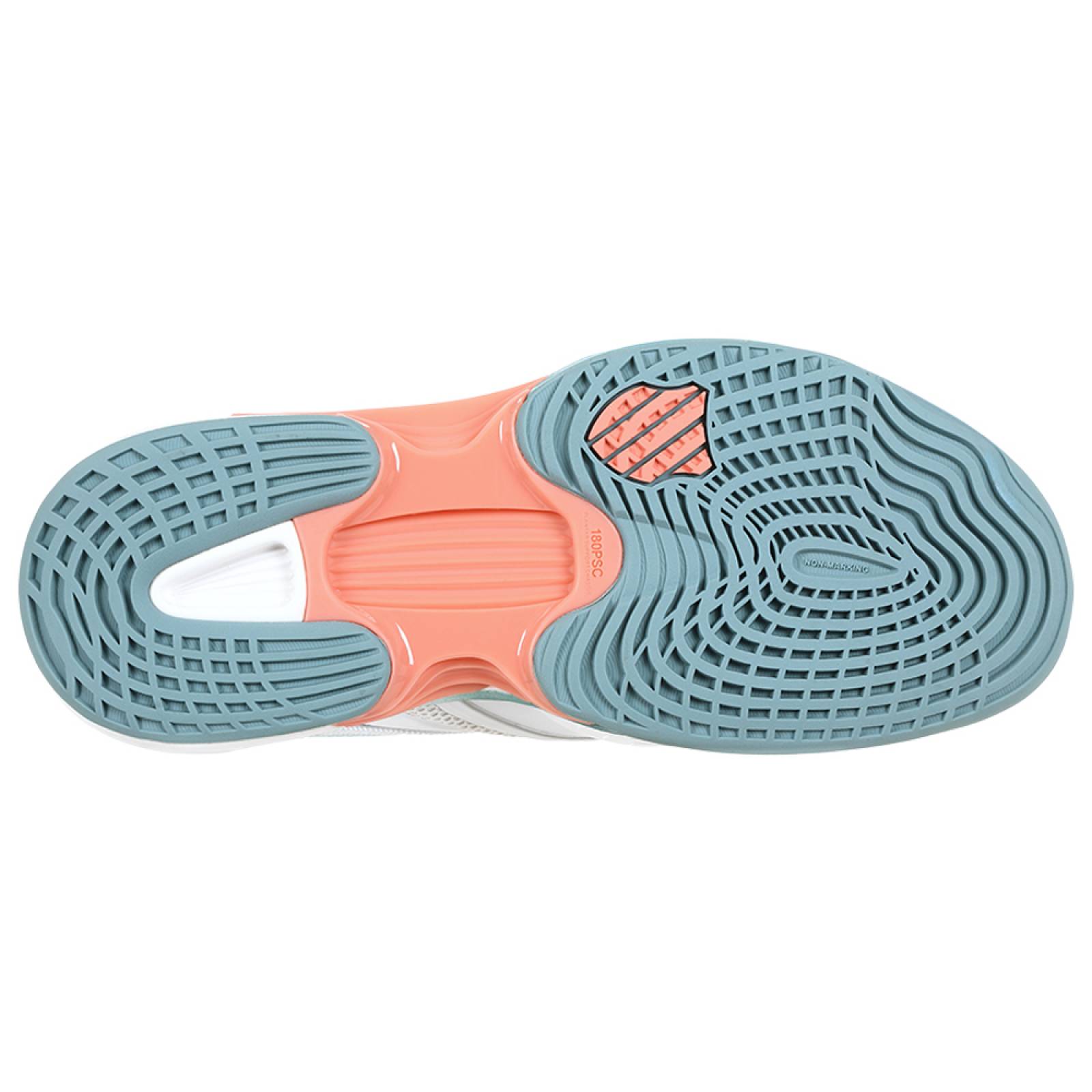 Tenis K-Swiss SPEED TRAC Color Blanco/Azul Mujer