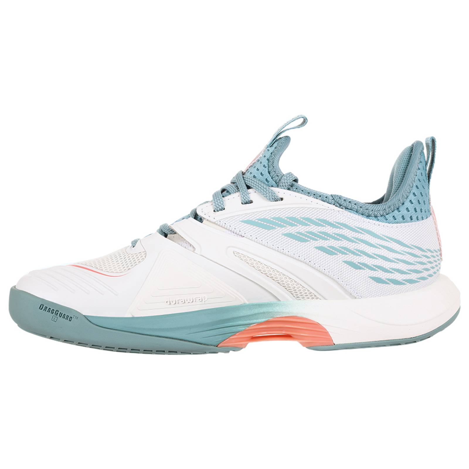 Tenis K-Swiss SPEED TRAC Color Blanco/Azul Mujer