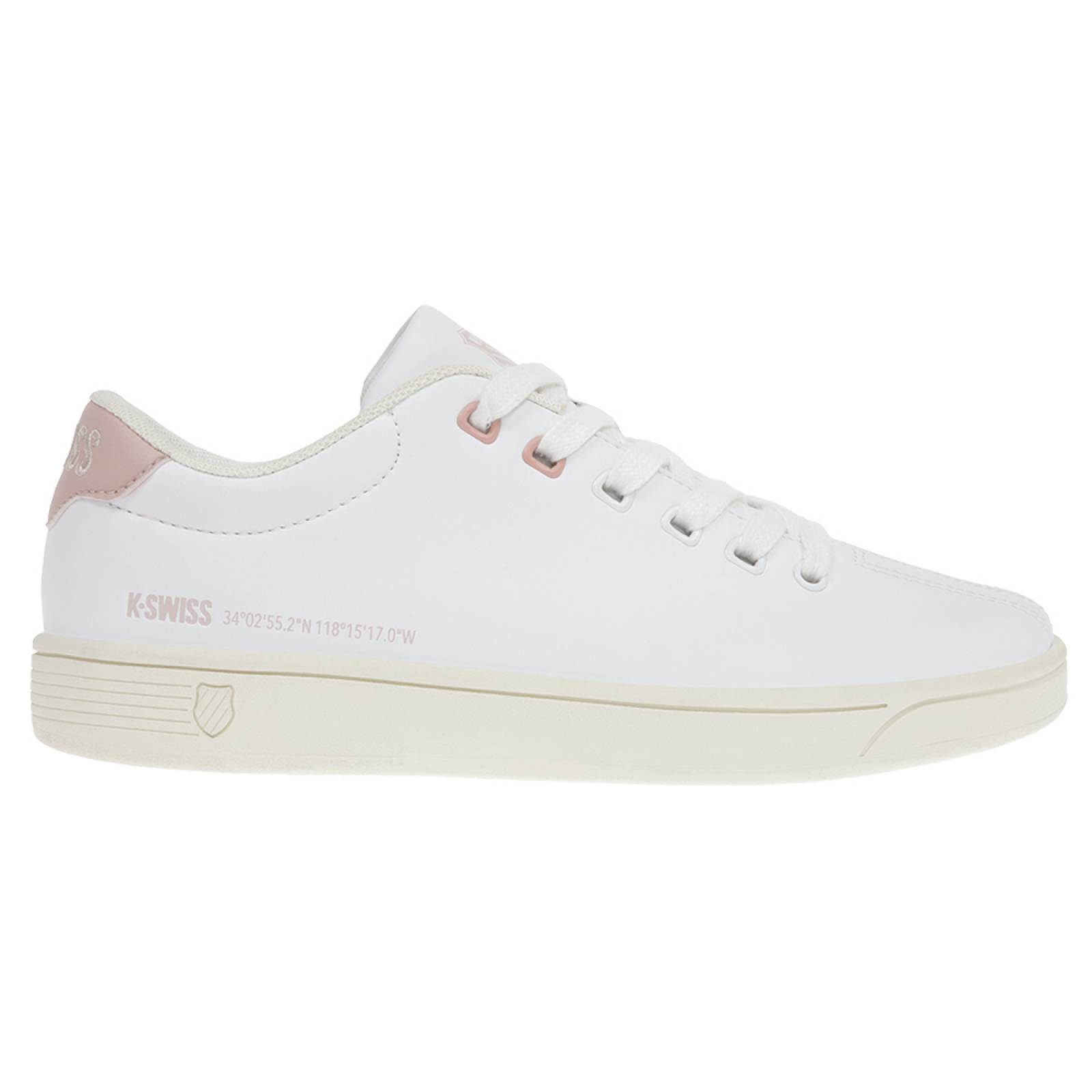 Tenis K-Swiss COURT LOCAL V Color Blanco Mujer