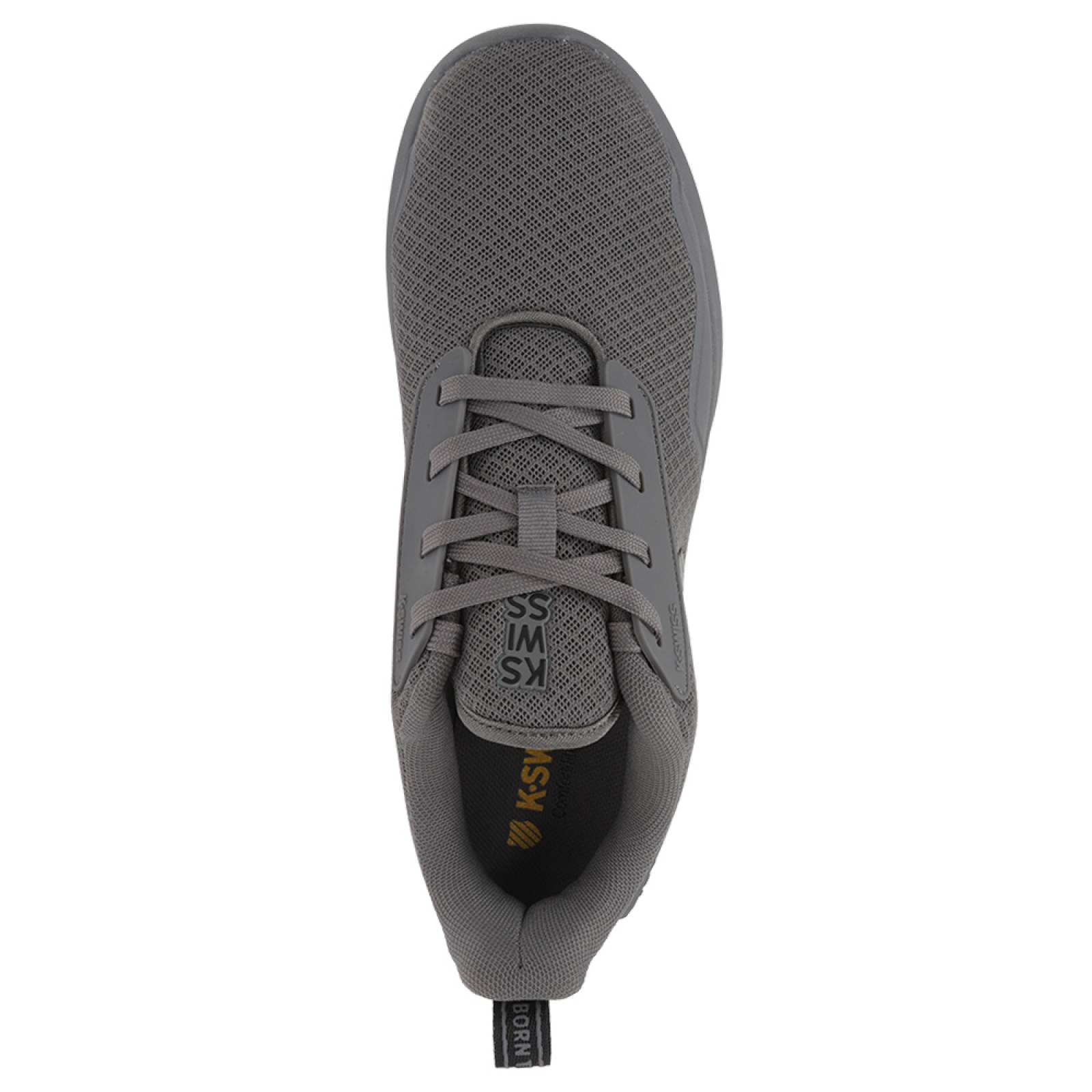 Tenis K-Swiss FORCE Color Gris Hombre