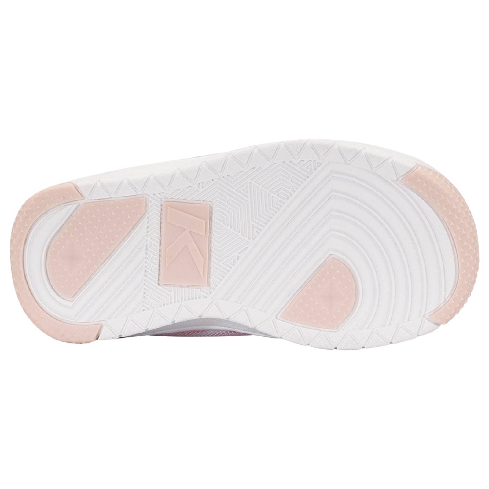 Tenis K-Swiss SALT K1 Color Blanco/Rosa Infantil