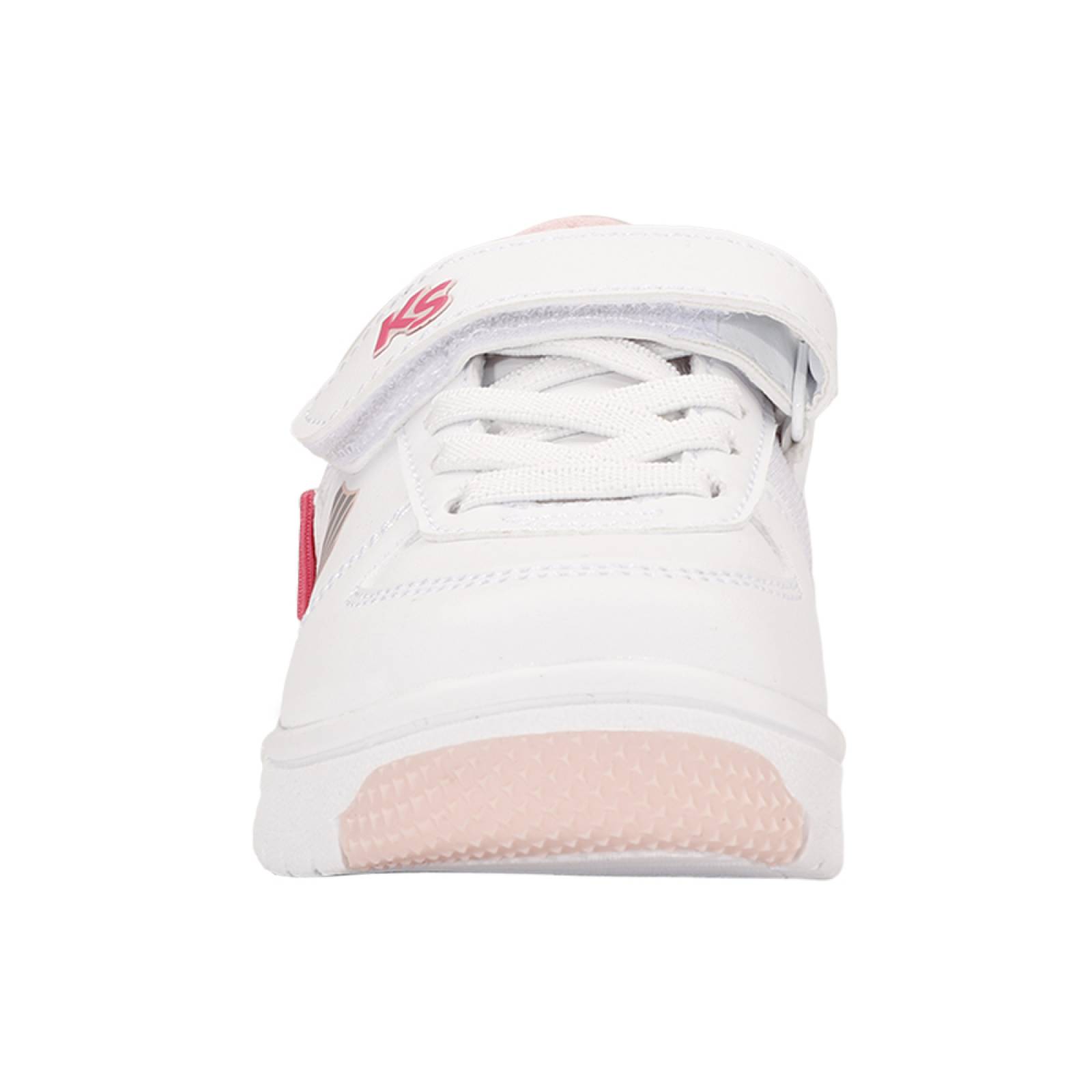 Tenis K-Swiss SALT K1 Color Blanco/Rosa Infantil