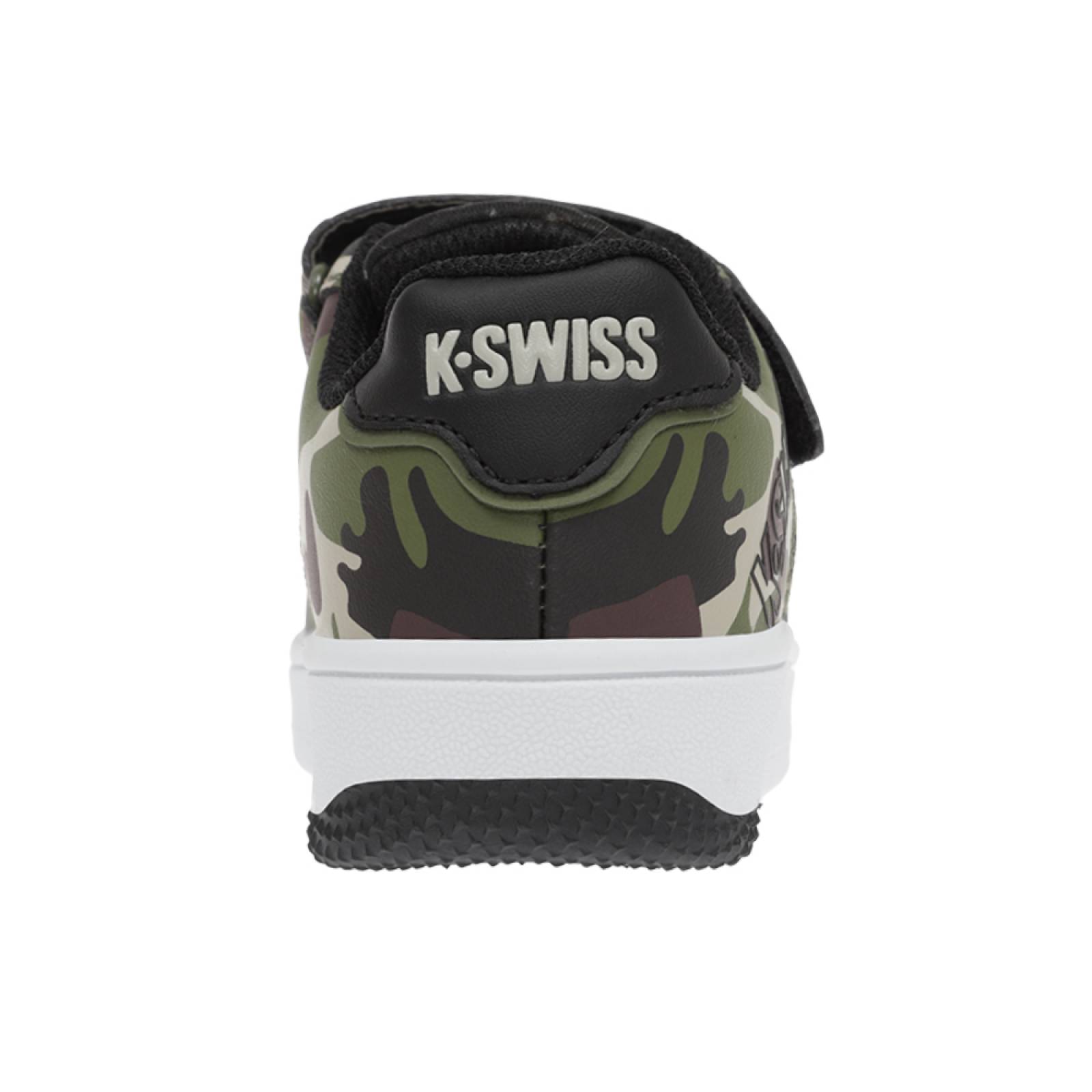 Tenis K-Swiss SALT 2 Color Verde/Camu Infantil