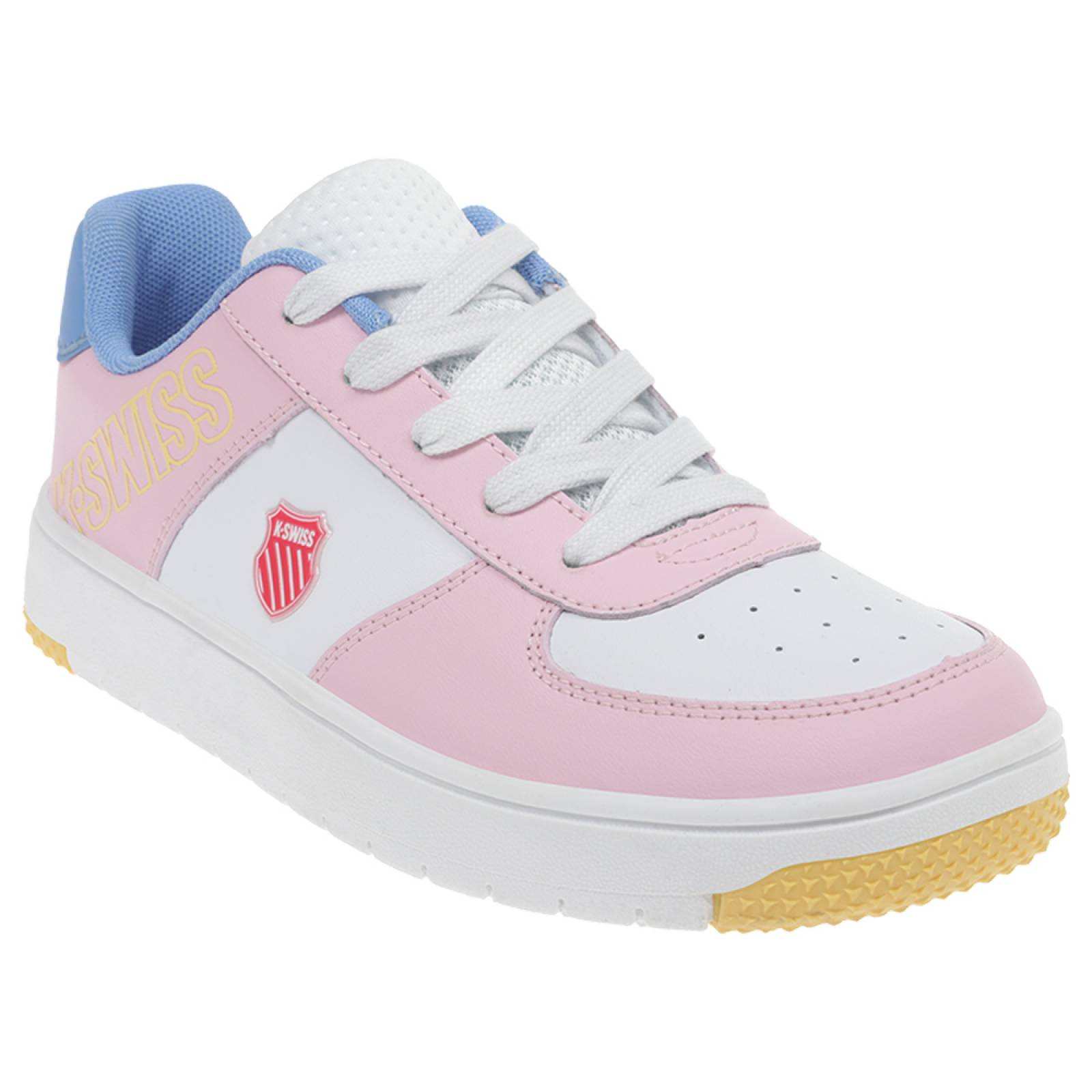 Tenis K-Swiss SALT 2 Color Blanco/Rosa Niños