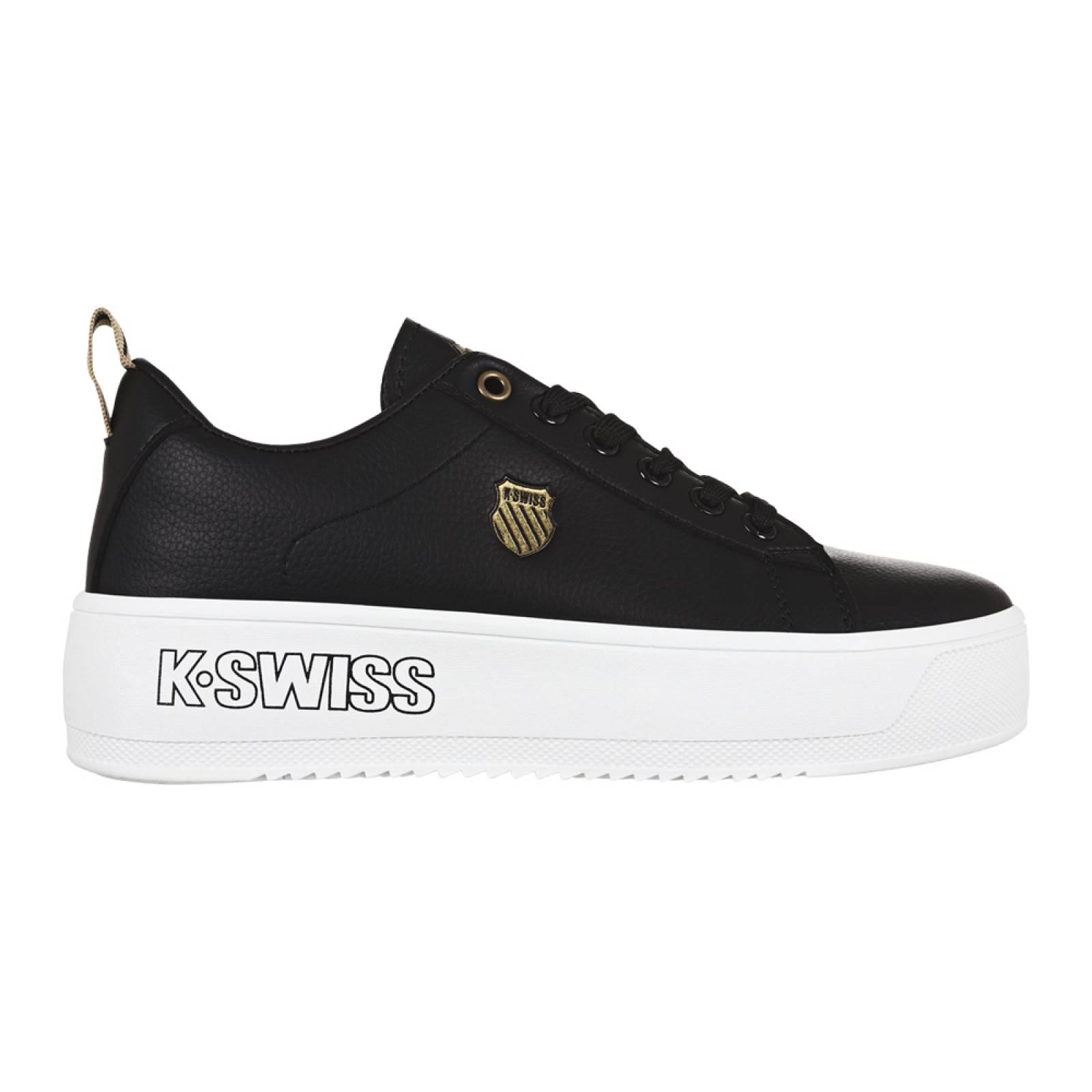 Tenis K-swiss TRINITY PLATFORM para Mujer, color Blanco