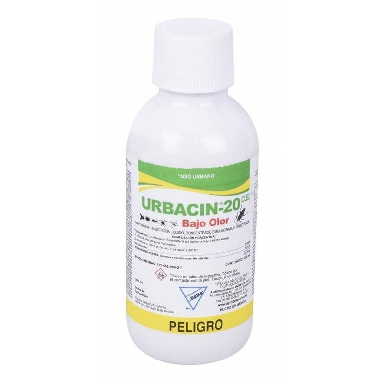 Insecticida Líquido De 100 Mililitros Urbacin-20 