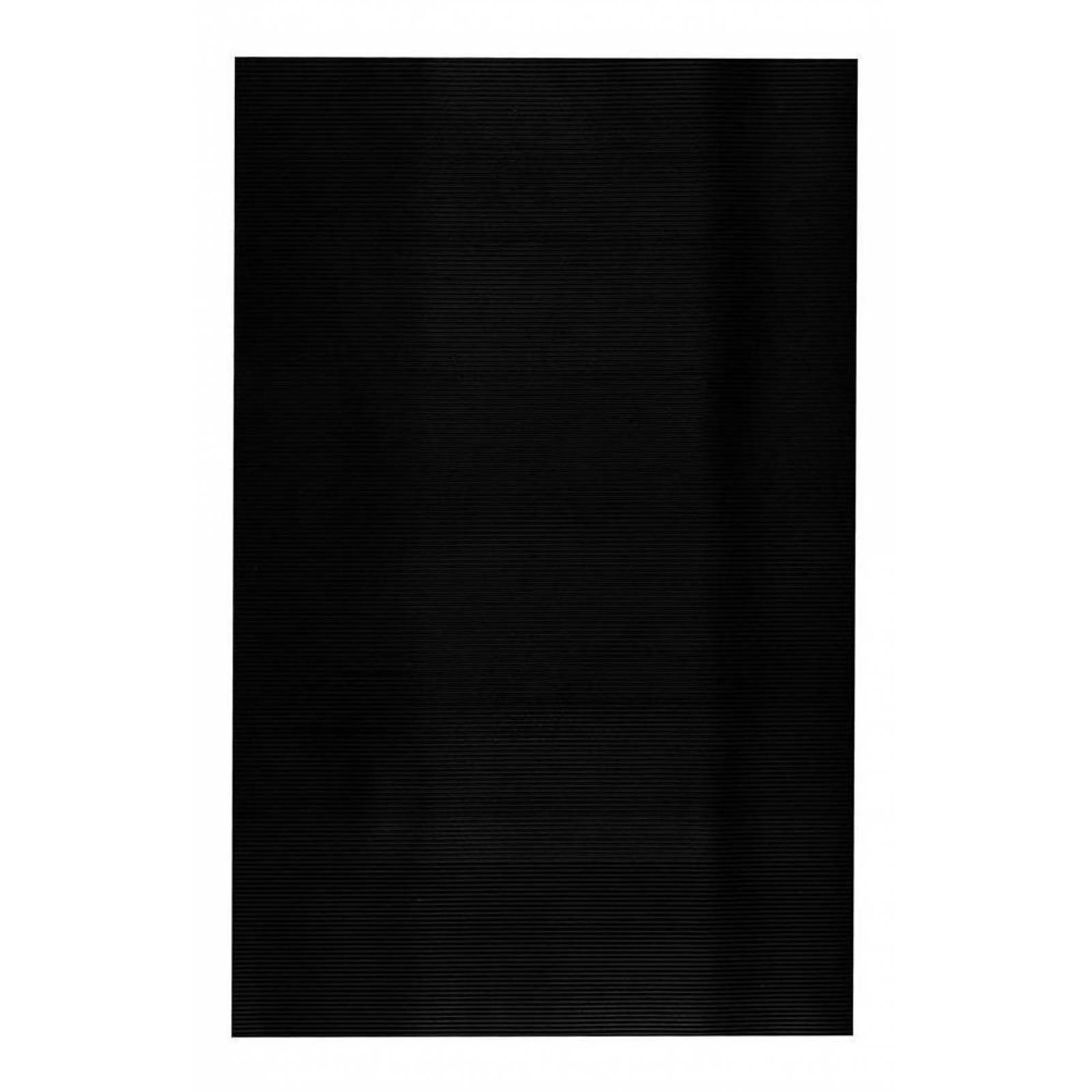 Tapete De Pasillo De Hule 60 Cm X 1 M Negro 