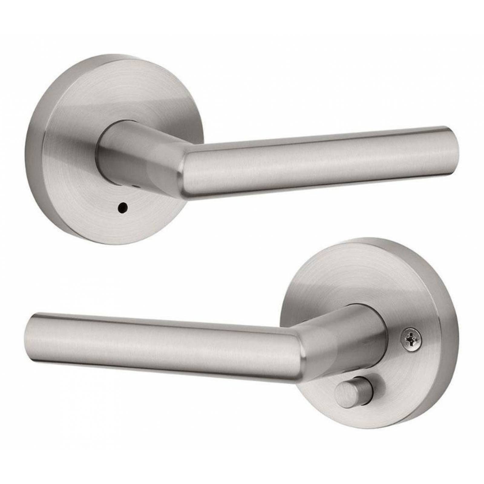 Manija Milan Para Baño 6.7x10.6x12.8cm Acero Plata Níquel