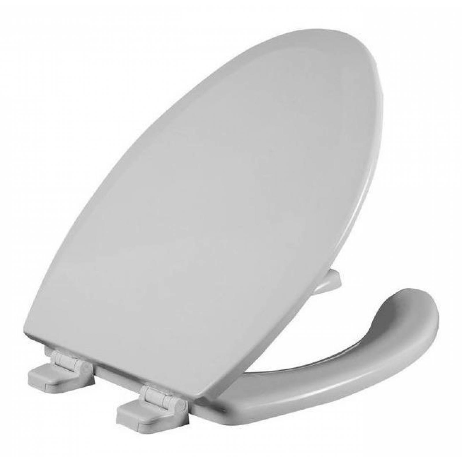 Asiento Para Baño Alargado De Madera Blanco 