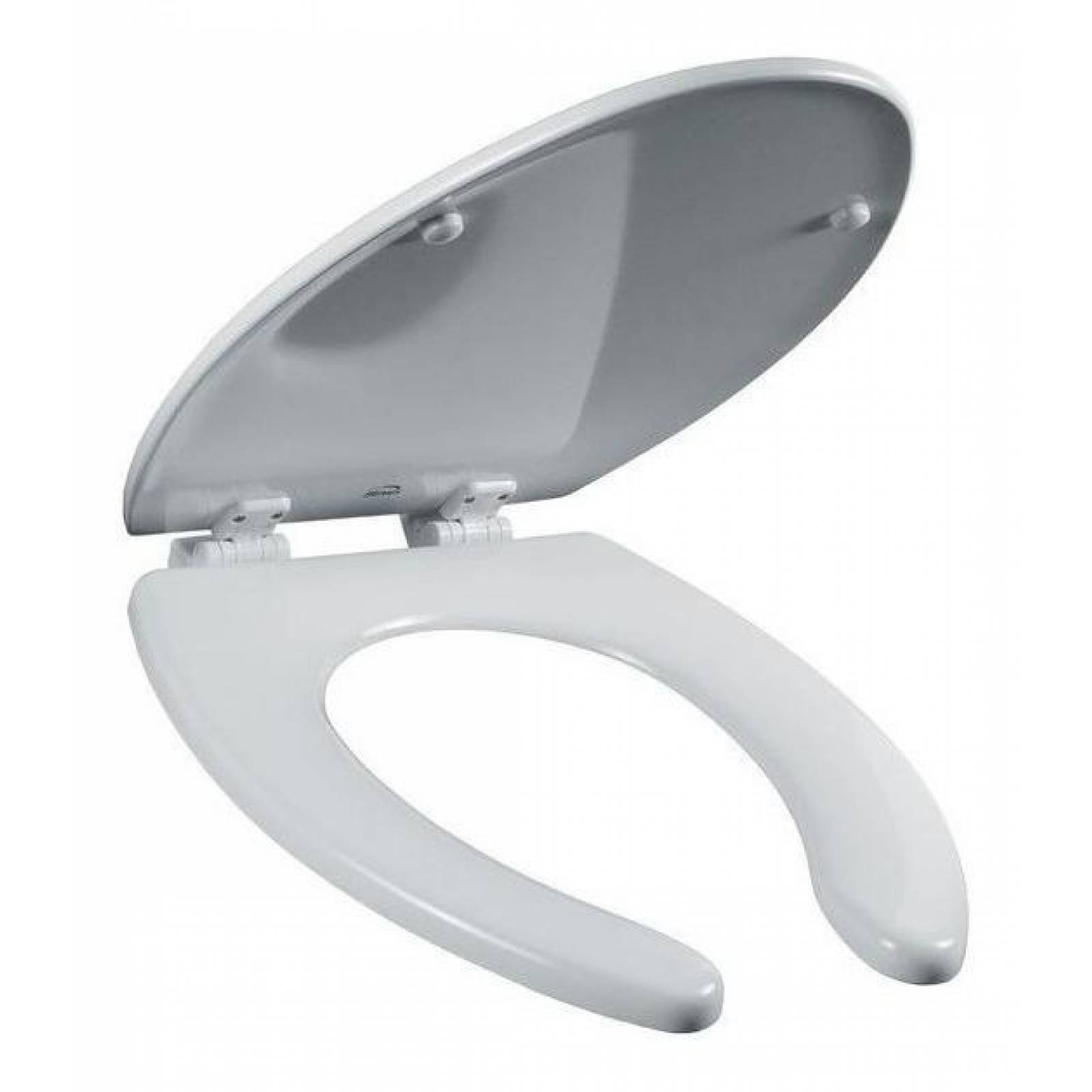 Asiento Para Baño Alargado De Madera Blanco 