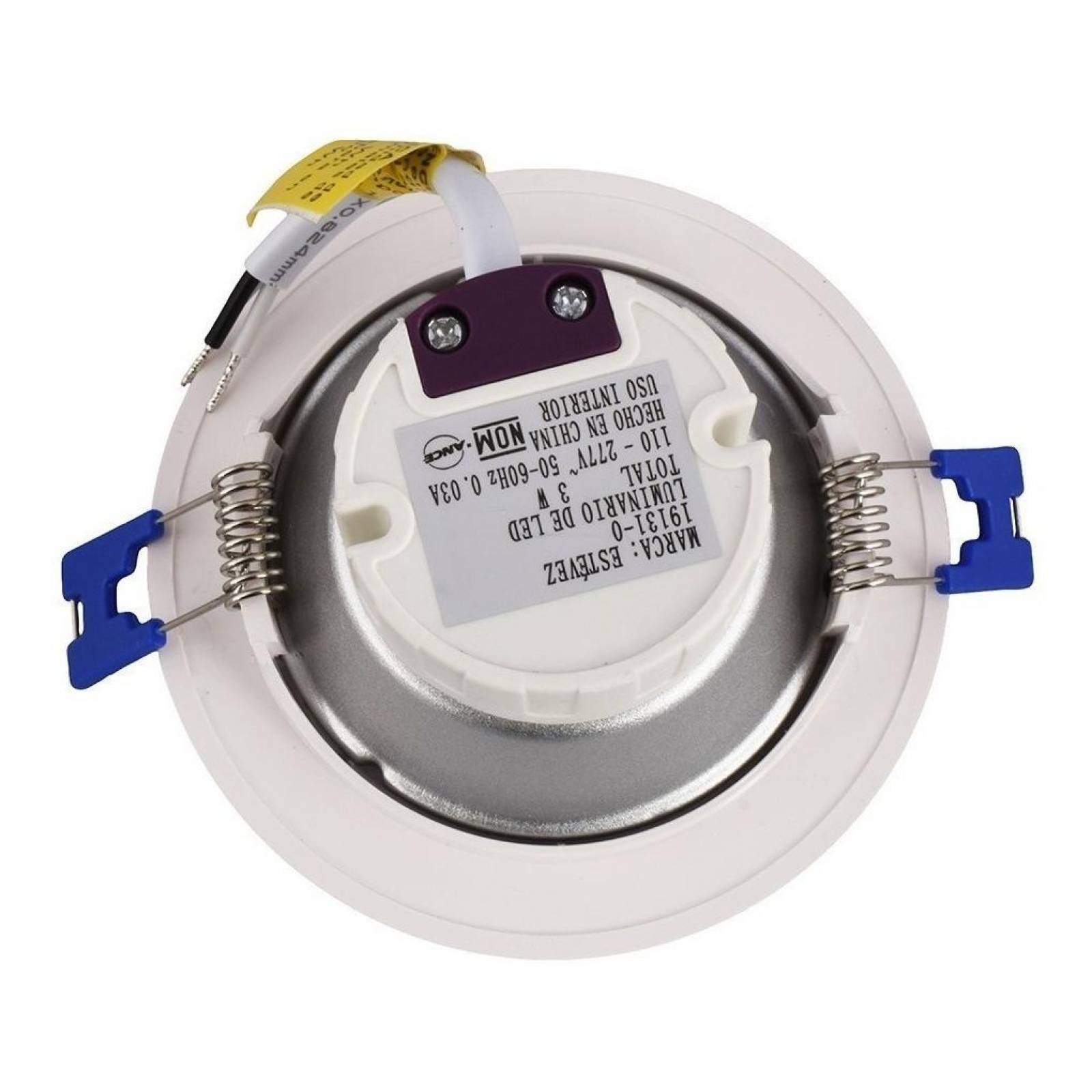 Empotrado Led De 3 Pulgadas Blanco Estévez 9.9 Cm