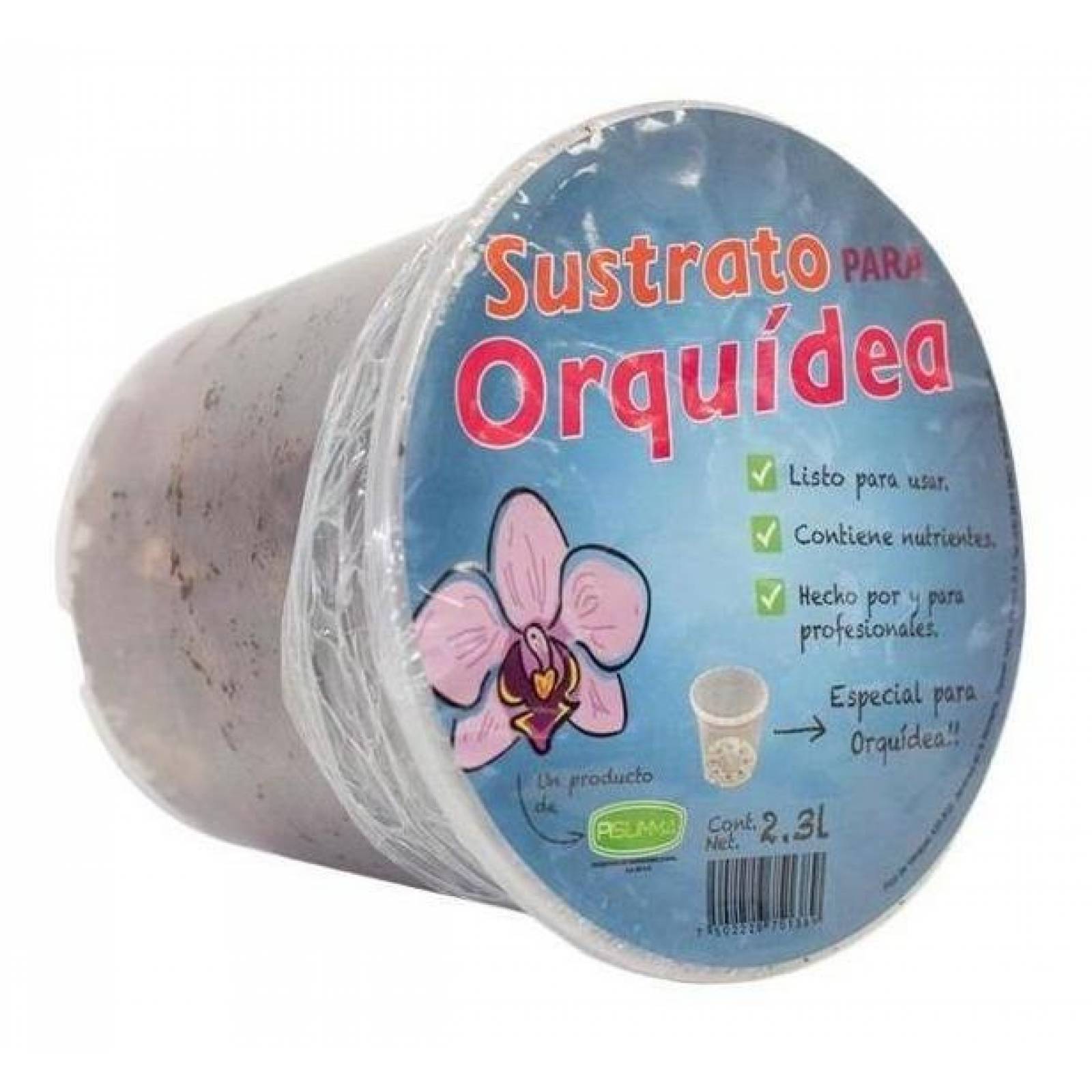 Sustrato De Orquidea Con Maceta 