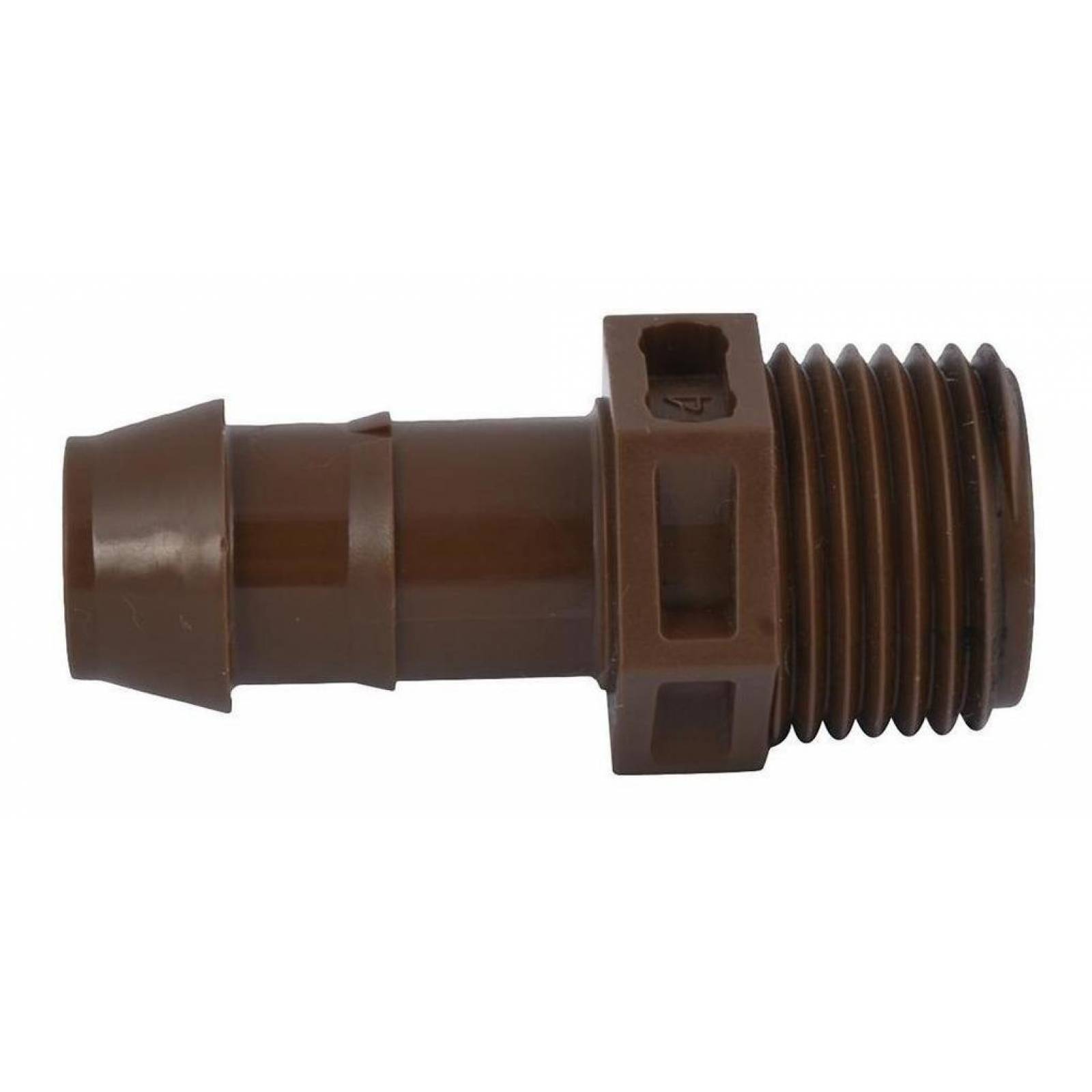 Adaptador Recto Dentado De 1/2 Pulgada