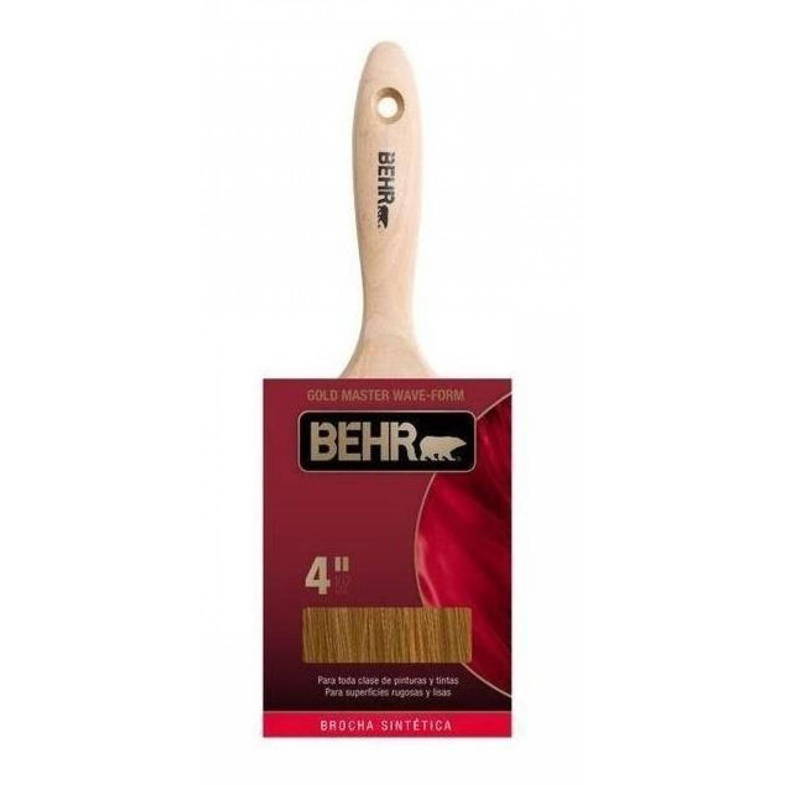 Brocha Behr Gold Master 4 Pulgadas
