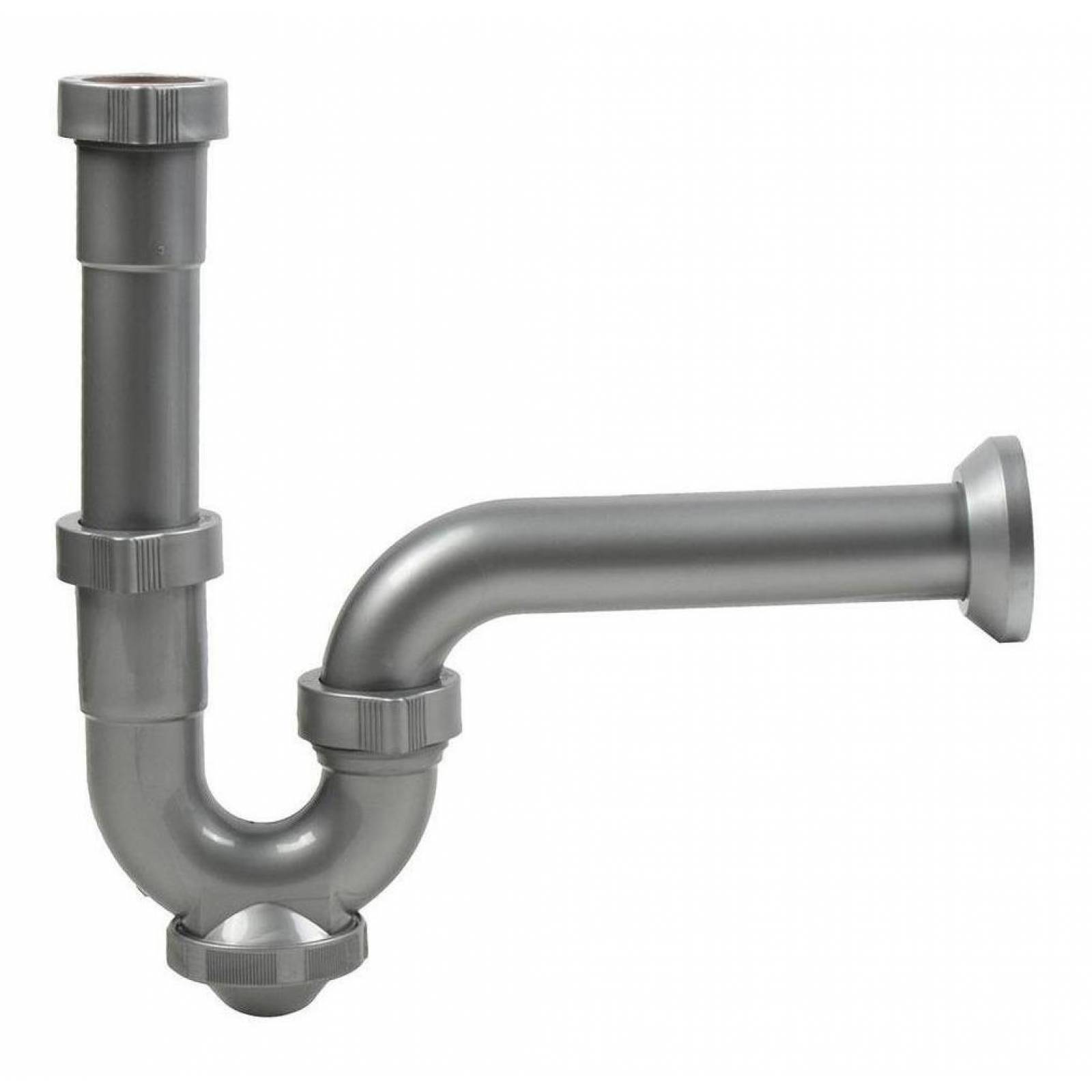 Trampa Con Registro Para Lavabo O Fregadero 30.2 X 32cm 