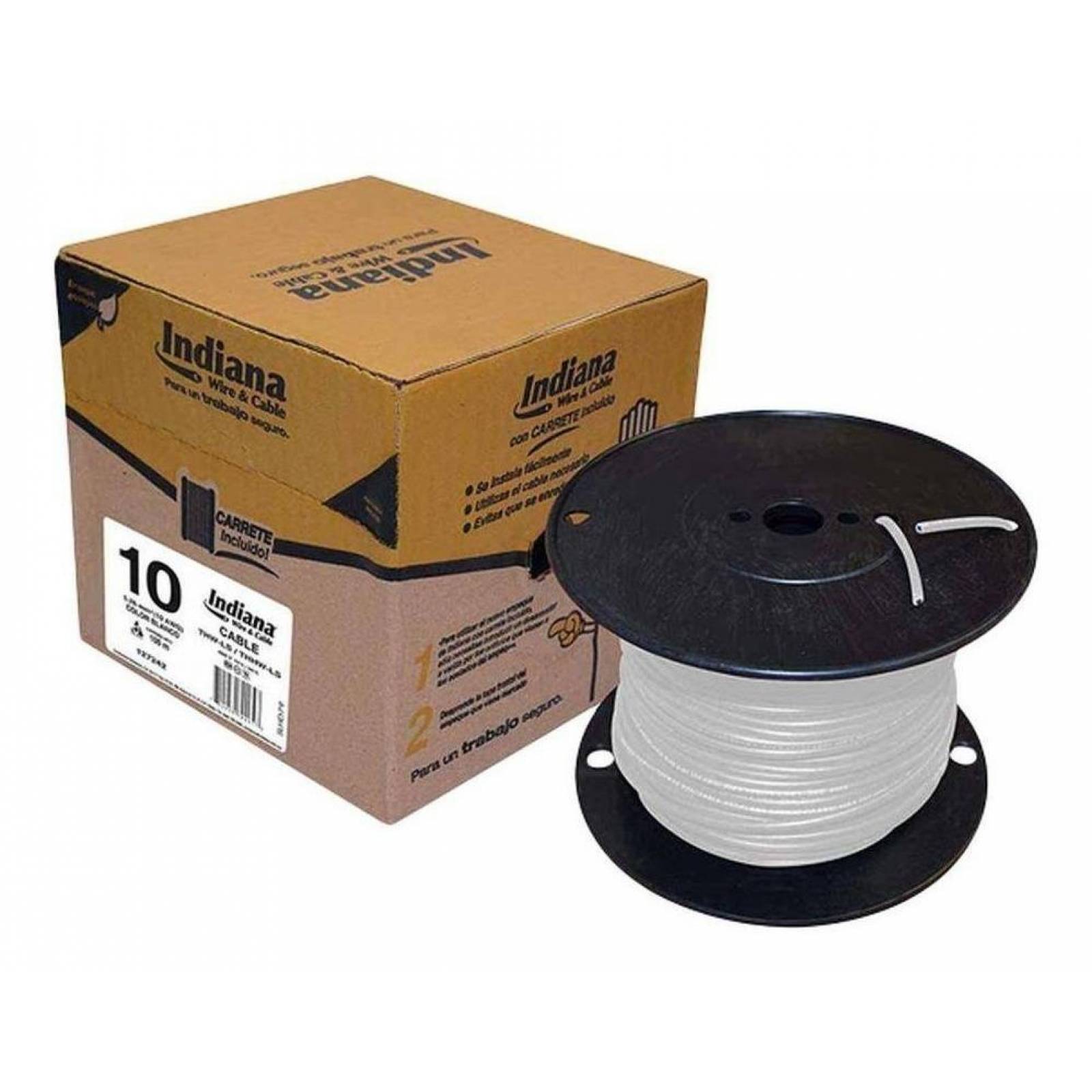 Cable Indiana Thw-ls 600v Cal 10 Bl 