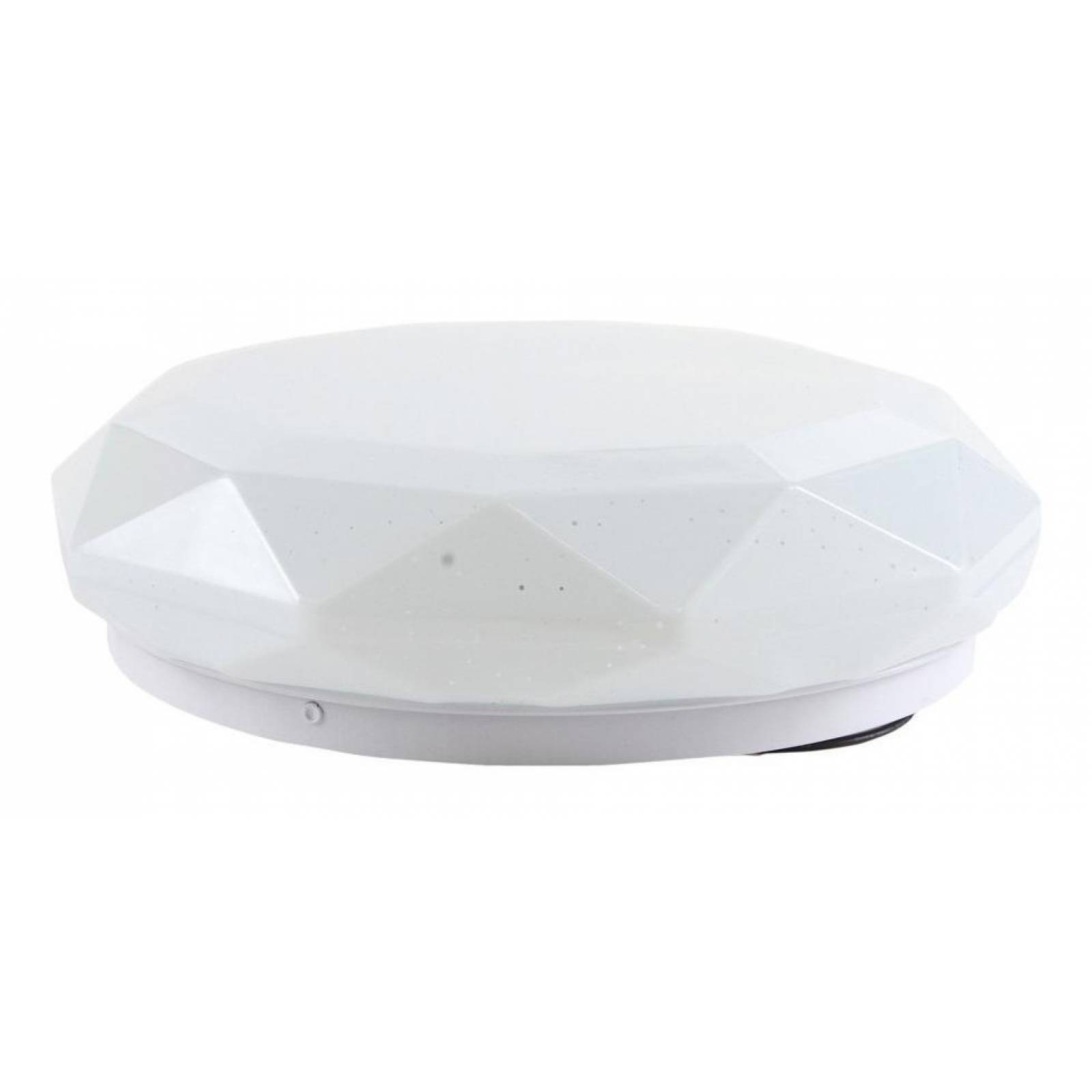 Plafon Led Geométrico Blanco Decor Living 28 Cm Con Envio 
