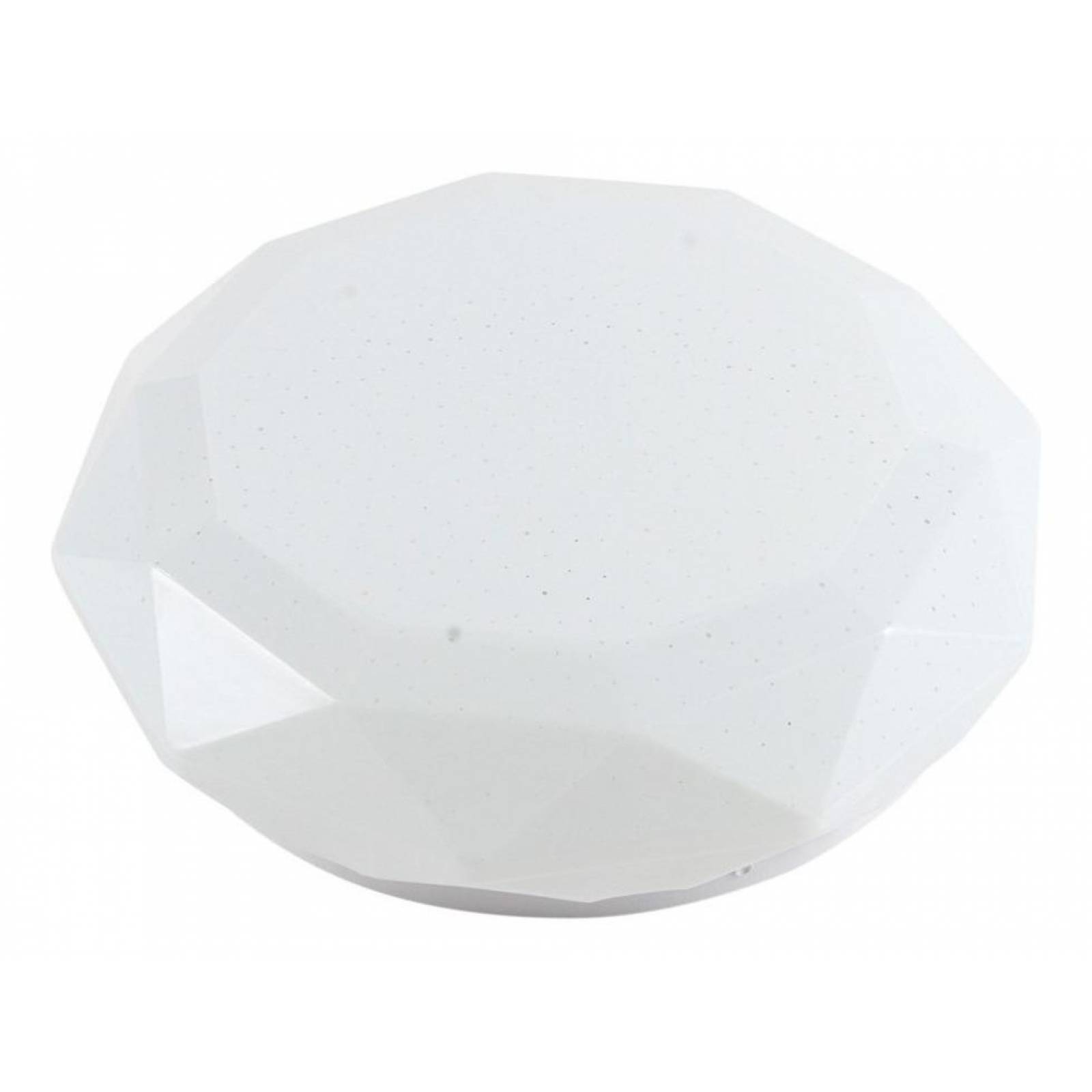 Plafon Led Geométrico Blanco Decor Living 28 Cm Con Envio 