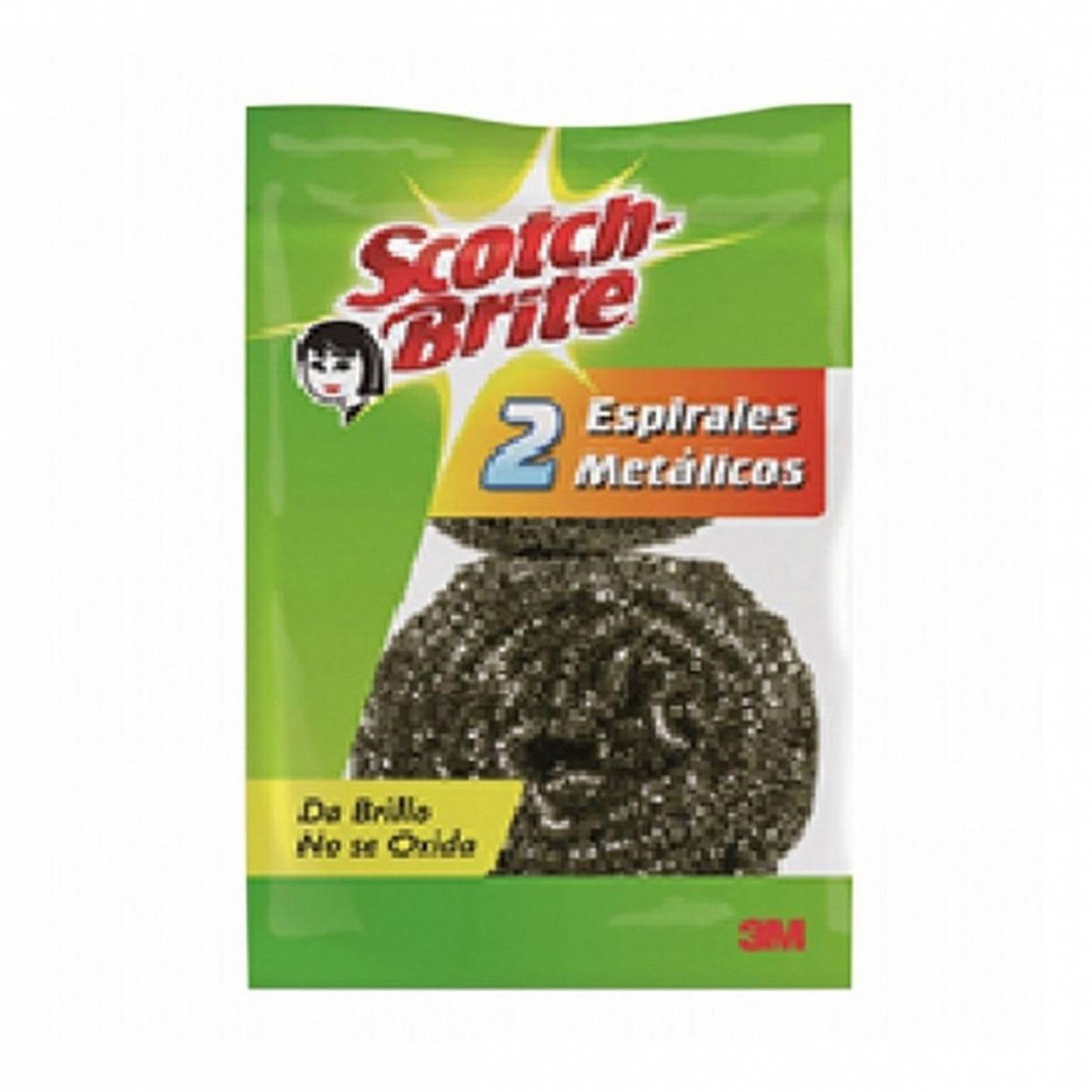 Fibra Espiral Metalico 2 Piezas