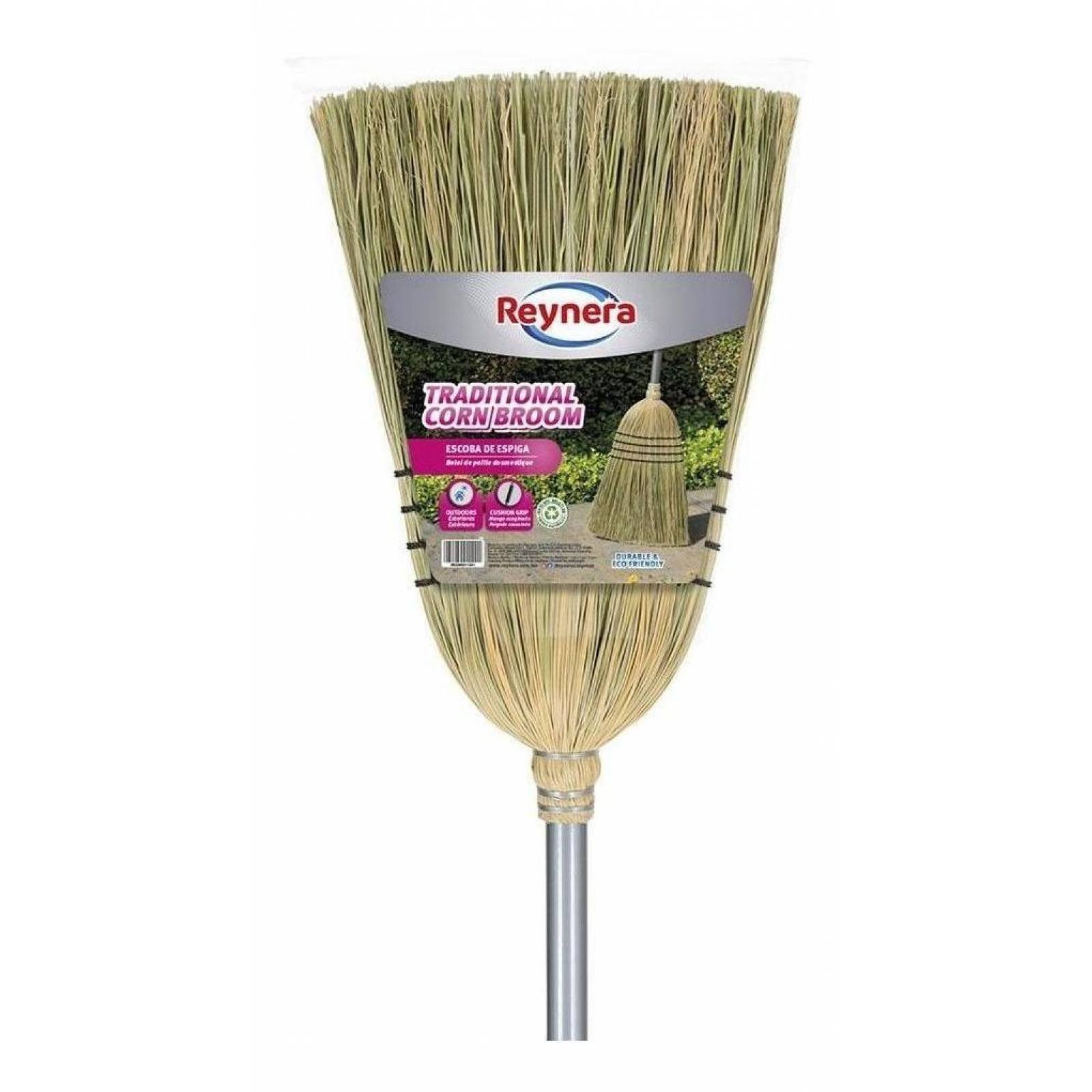 Escoba De Espiga Gris 142 Cm 