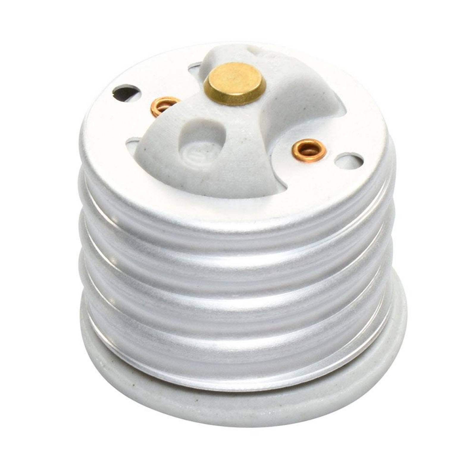 Adaptador Portalámpara De Mogul De Porcelana A Conexión 