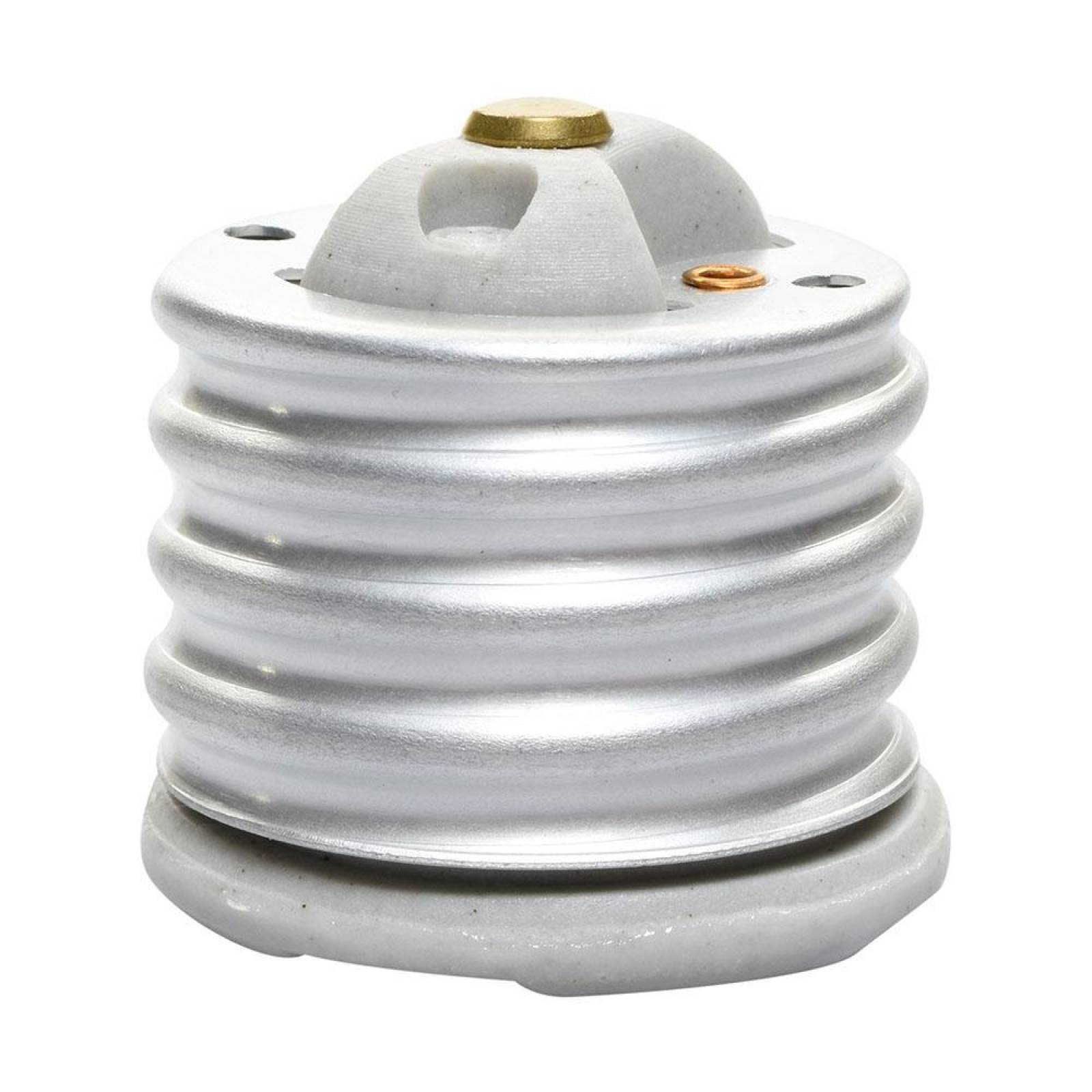 Adaptador Portalámpara De Mogul De Porcelana A Conexión 