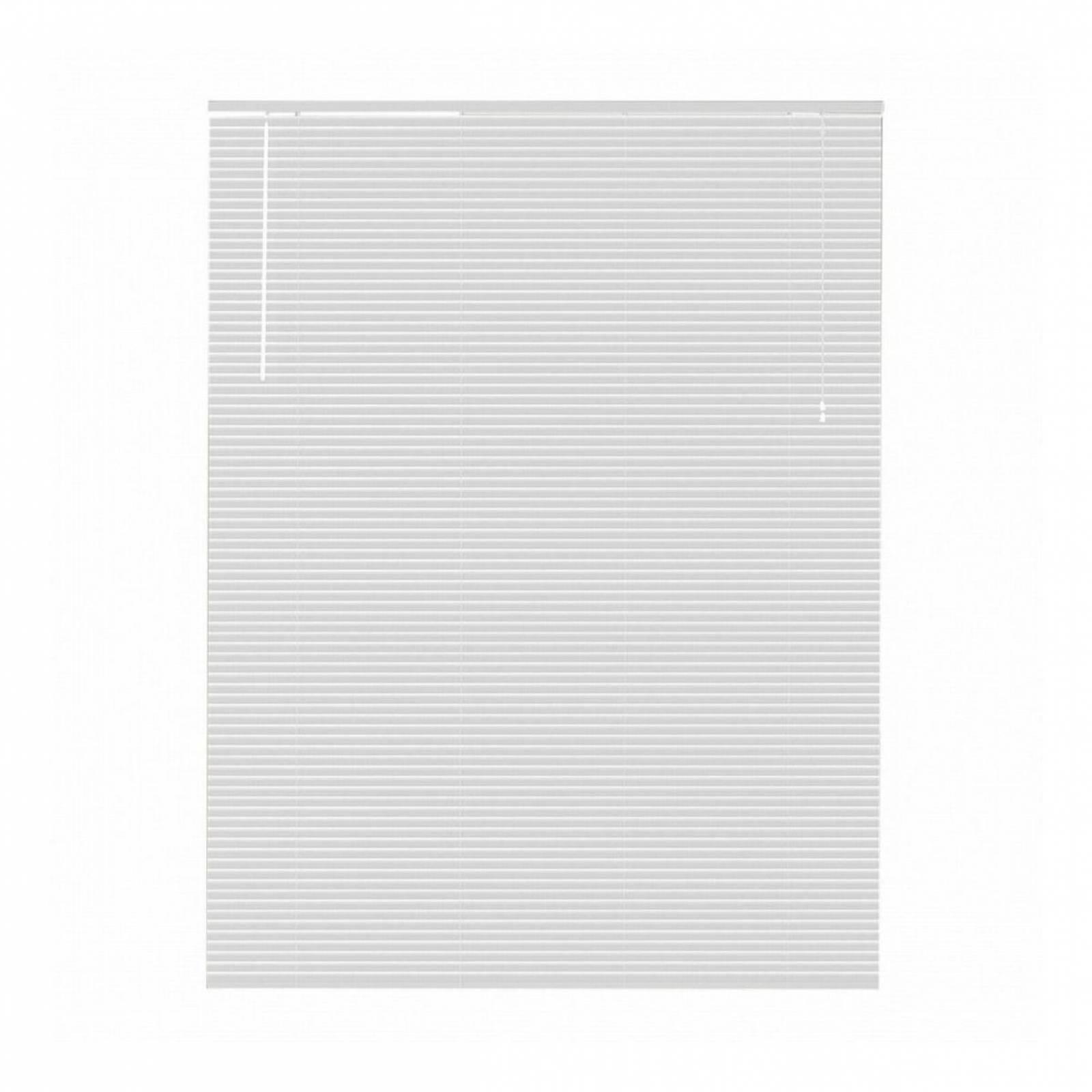 Persiana Horizontal Pvc 25 Mm 150x160cm Blanco 