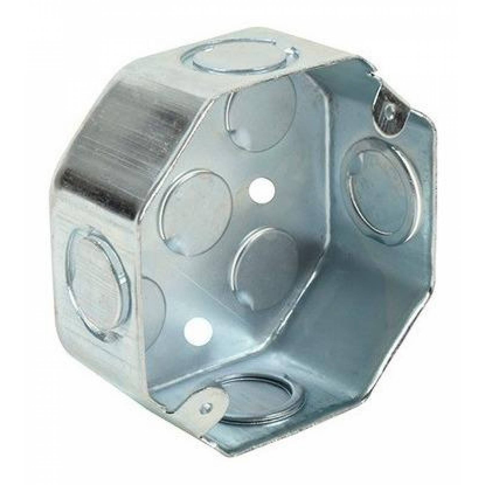 Caja Galvanizada Octagonal De 4 Pulgadas (9.2 Cm) 