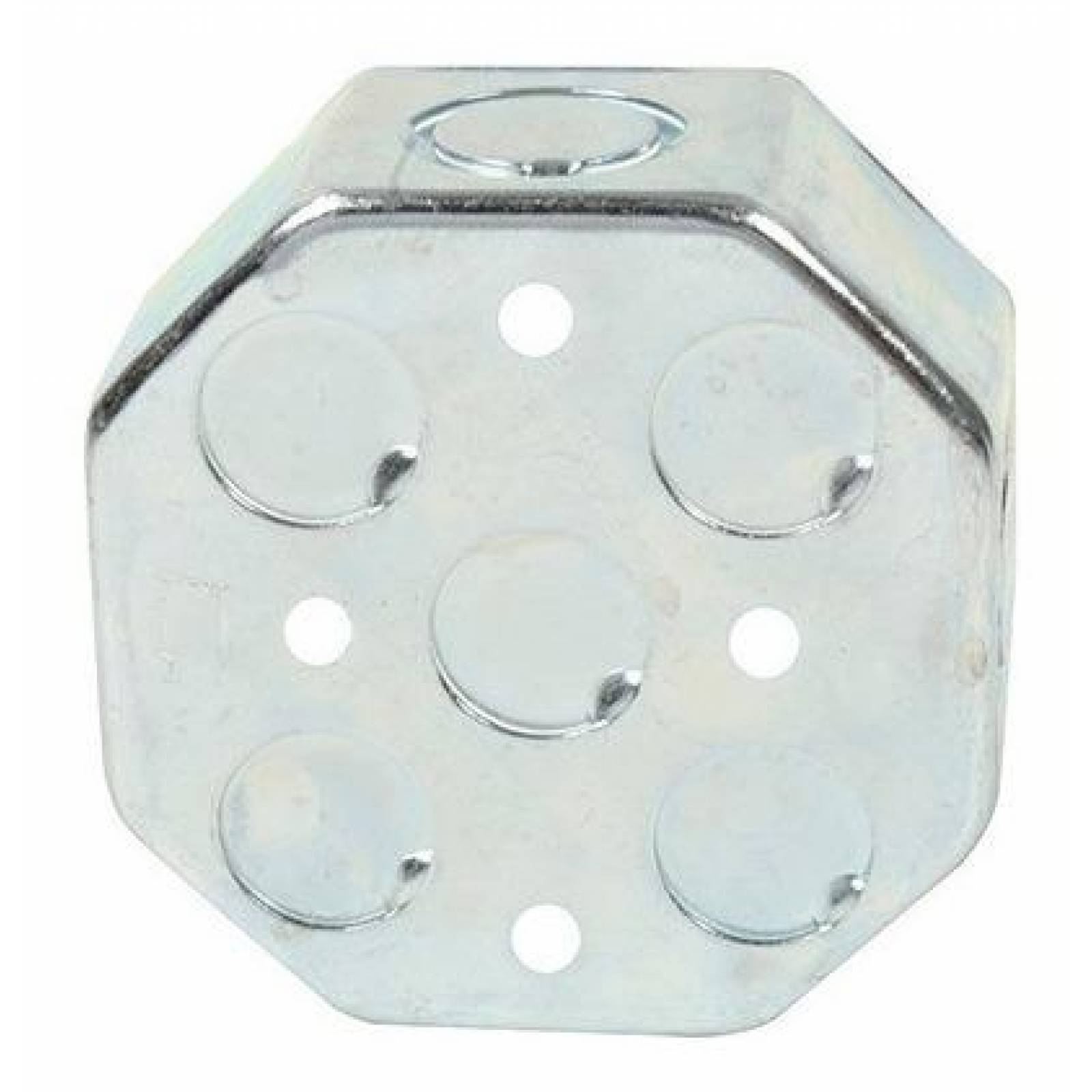 Caja Galvanizada Octagonal De 4 Pulgadas (9.2 Cm) 
