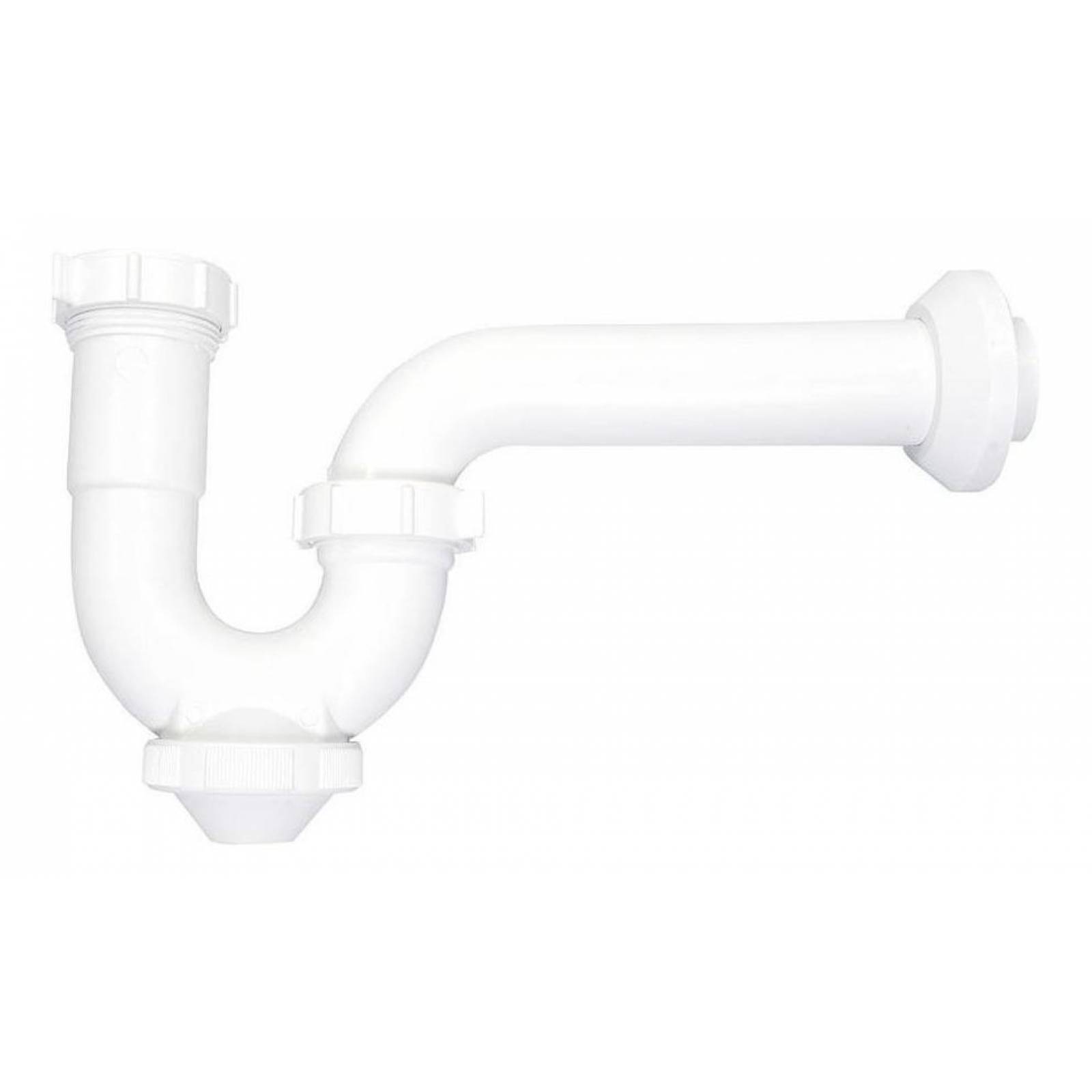 Trampa Para Lavabo/fregadero 31 Cm Blanca