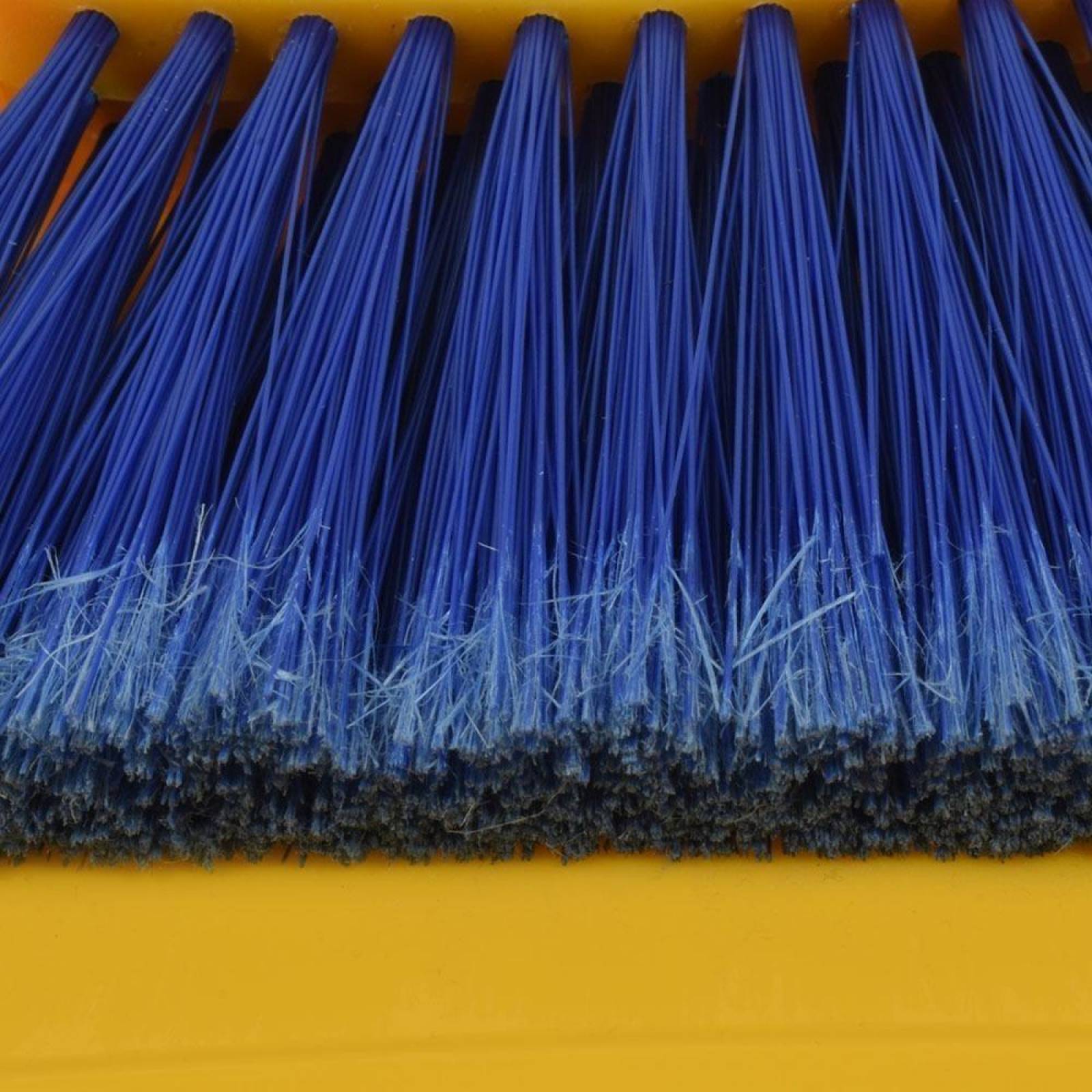 Mini Recogedor Con Cepillo Plástico Amarillo 21 Cm 