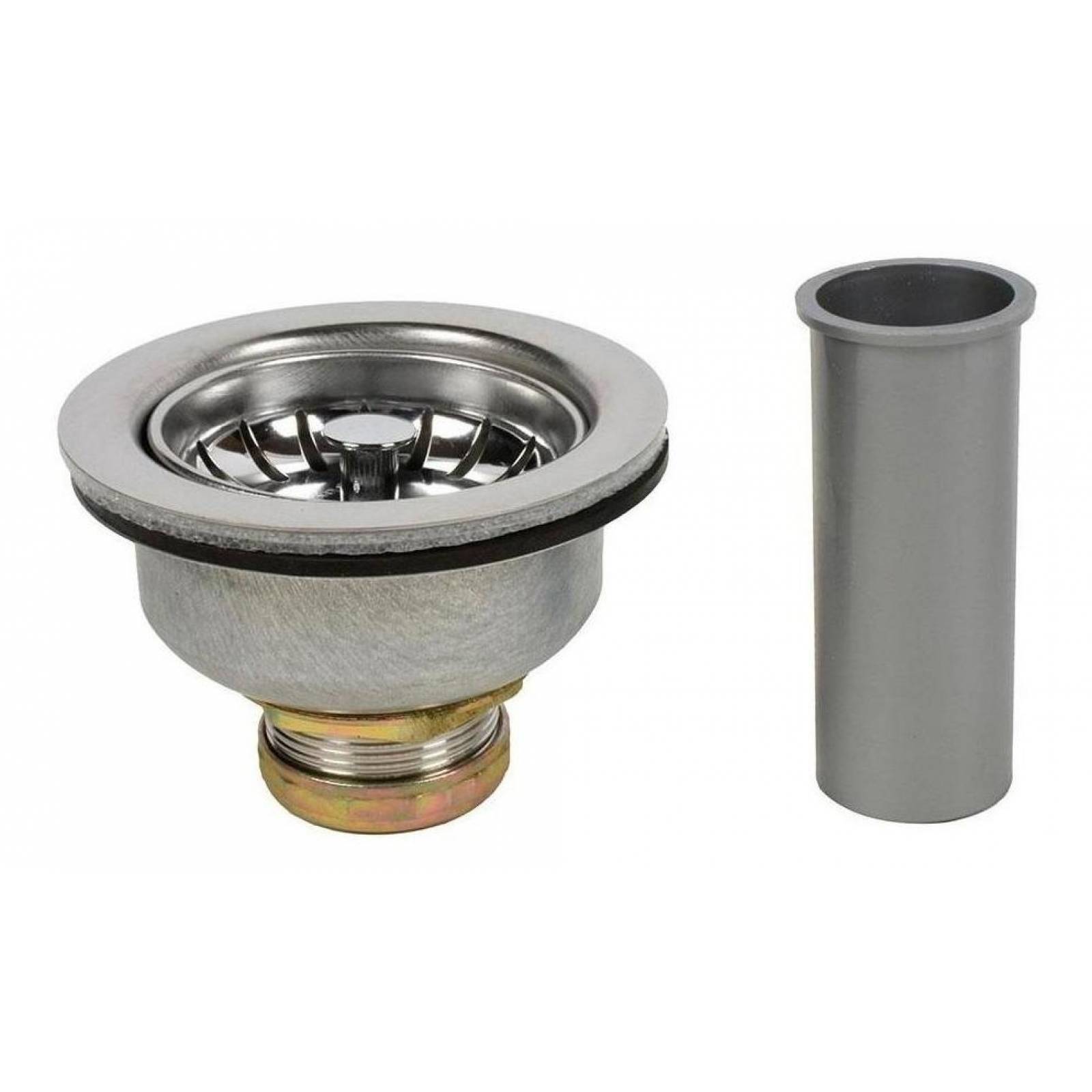 Contracanasta Para Fregadero 1 1/2 Pulgada Plata 