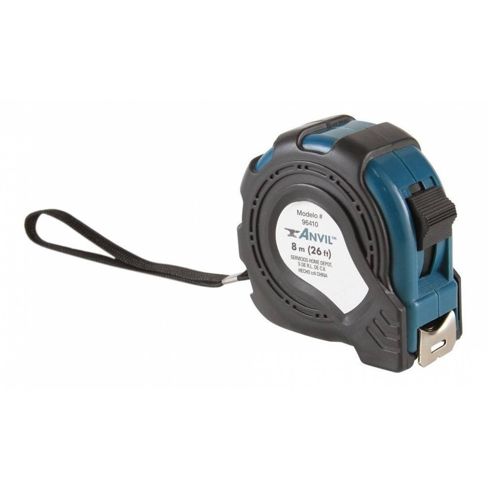 Flexómetro Cinta Métrica De 8m Con Boton Azul Hdx