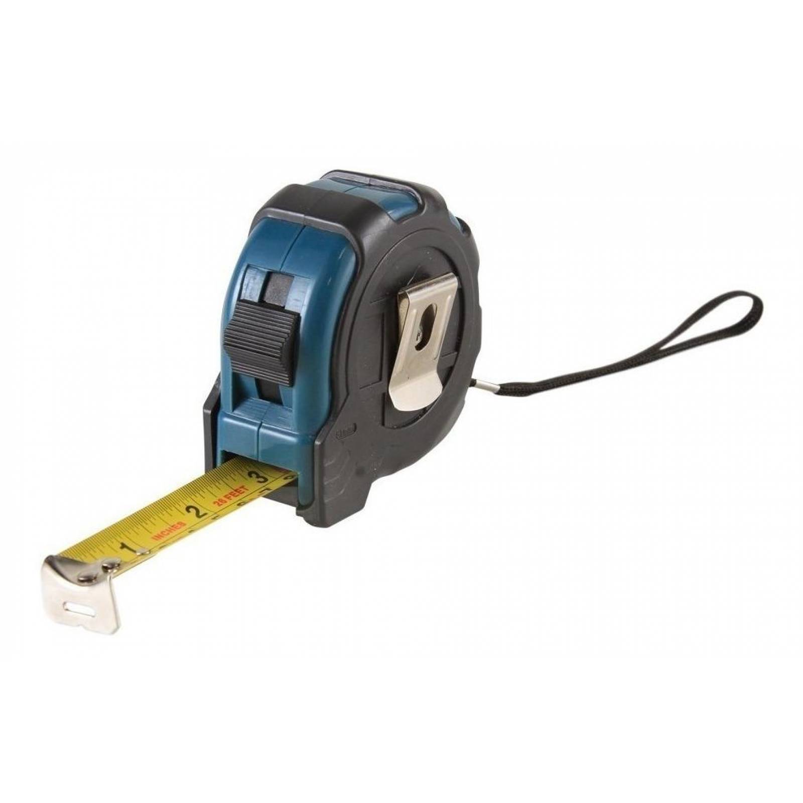 Flexómetro Cinta Métrica De 8m Con Boton Azul Hdx